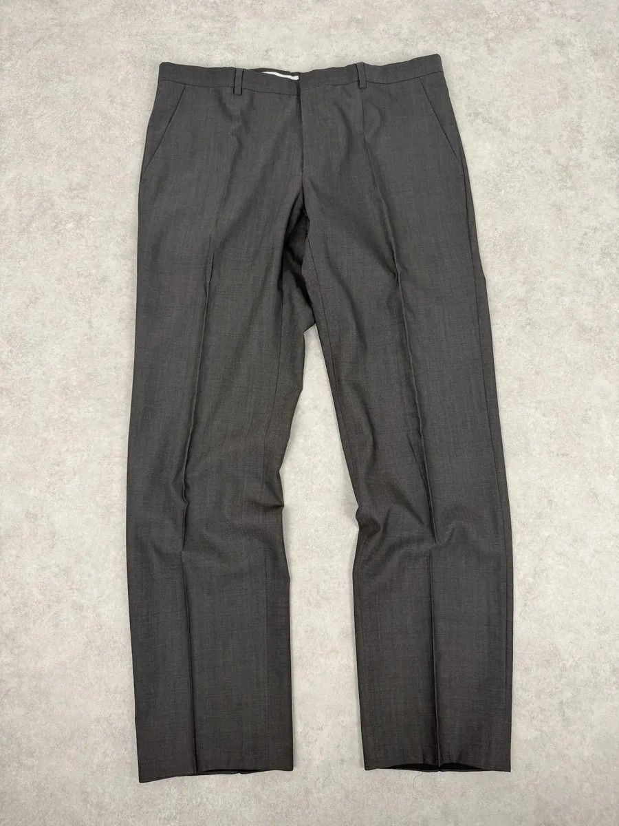 Gucci Gucci Grey Wool Premium Tailored Pants Size US 33 - 1 Thumbnail
