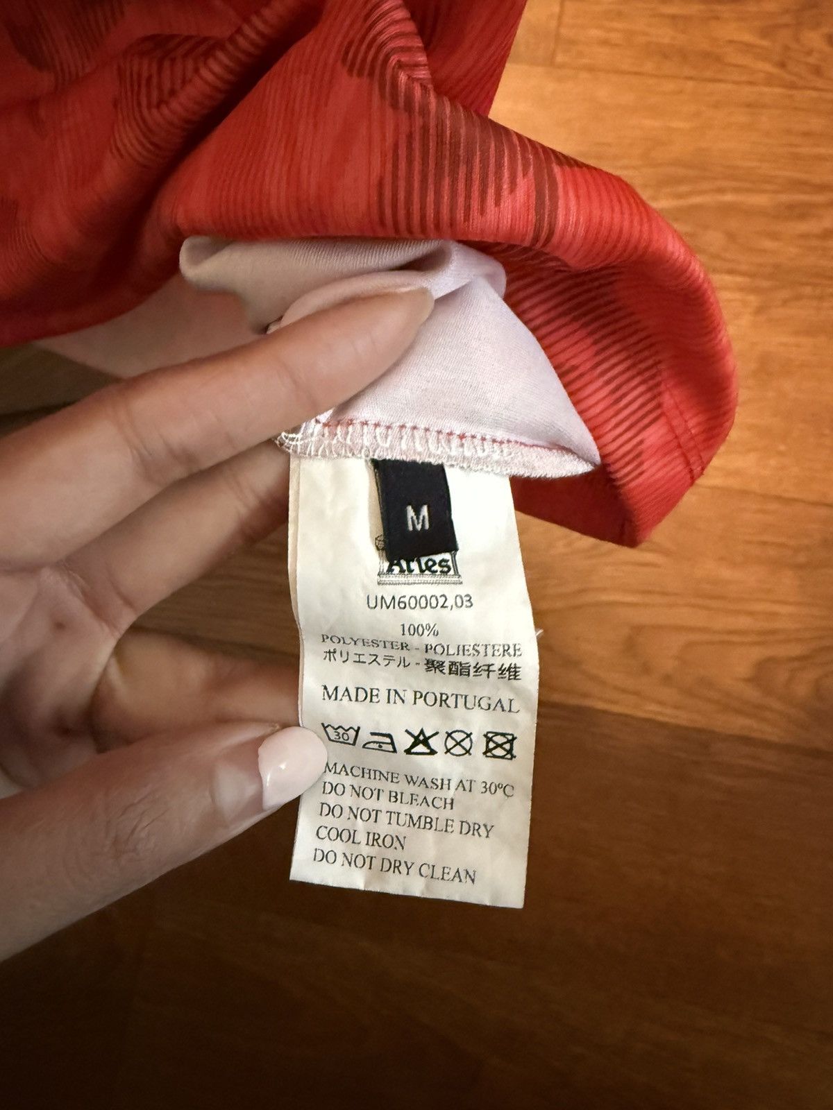 Aries × Palace Aries x Umbro Red Roses SS Football Jersey W - Red Size US S / EU 44-46 / 1 - 3 Thumbnail