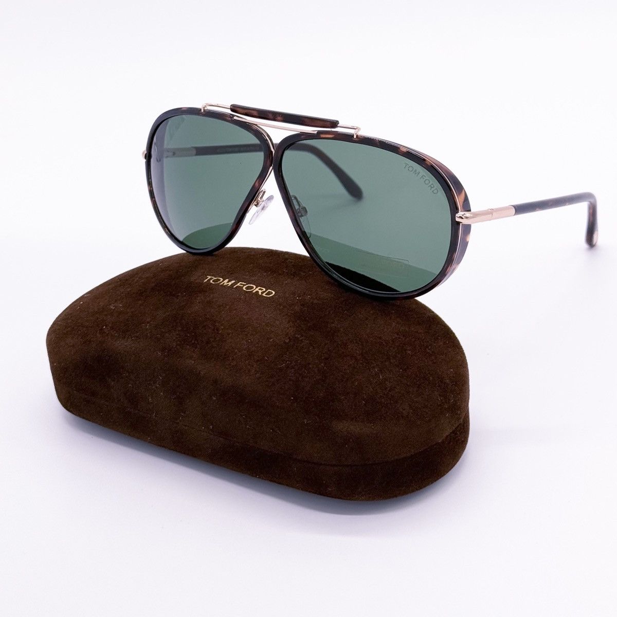 image of New Tom Ford Cedric Tf509 52N Sunglasses Tom Ford Ft0509/s in Green, Men's