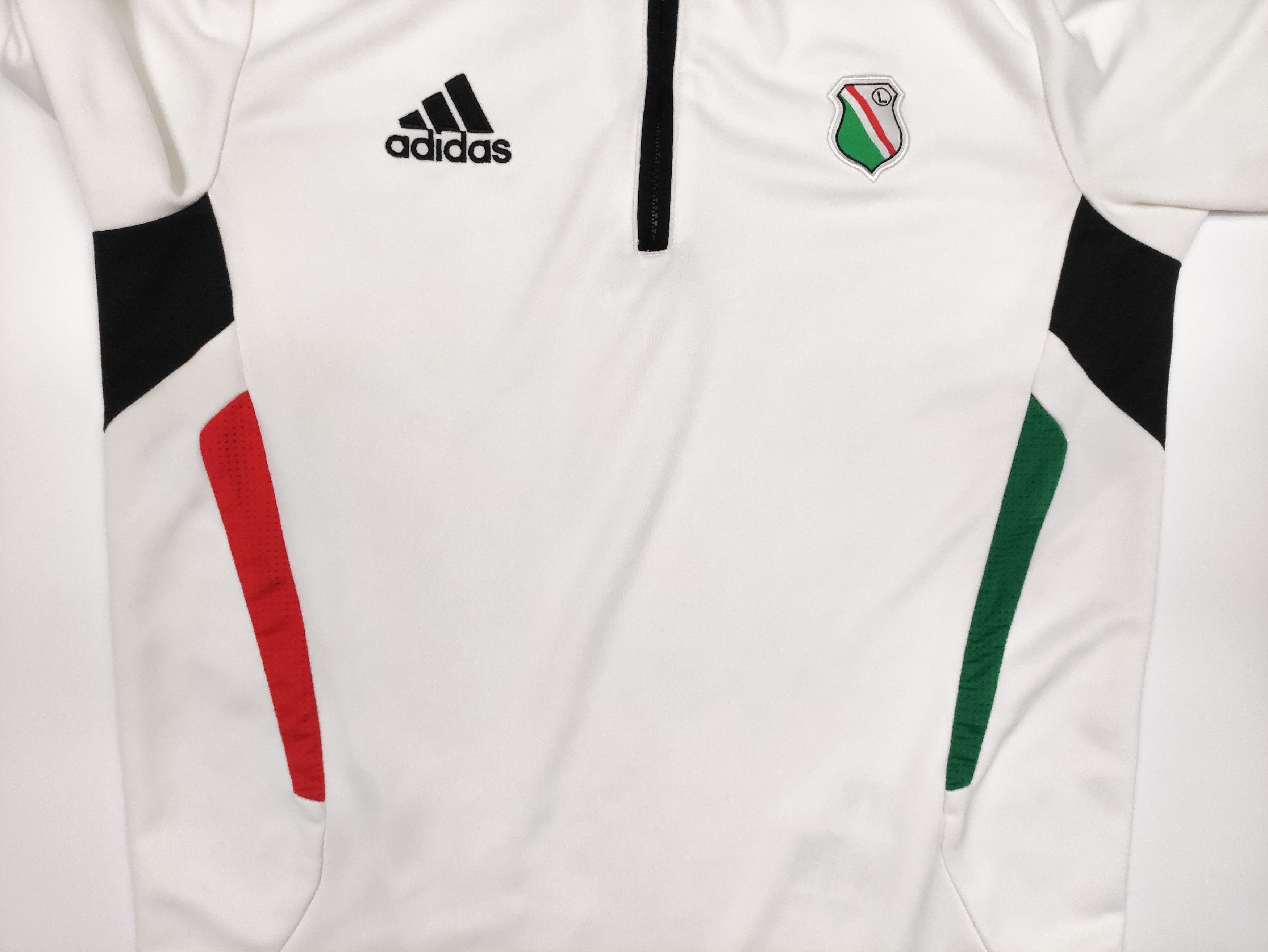 Adidas Legia Warszawa 2011 2012 Adidas Training Tracksuit 1/4 Zip Size US S / EU 44-46 / 1 - 12 Thumbnail