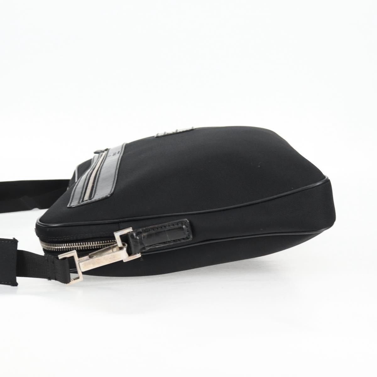 Gucci GUCCI Shoulder Bag Nylon Black Silver Size ONE SIZE - 4 Thumbnail