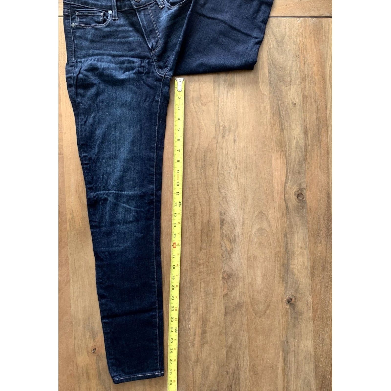 Paige Paige Jeans Women’s 26x28 Denim Verdugo Ankle Slim Mid Rise Blue Stretch 5-Pocket Jeans Womens Size 26" / US 2 / IT 38 - 7 Thumbnail