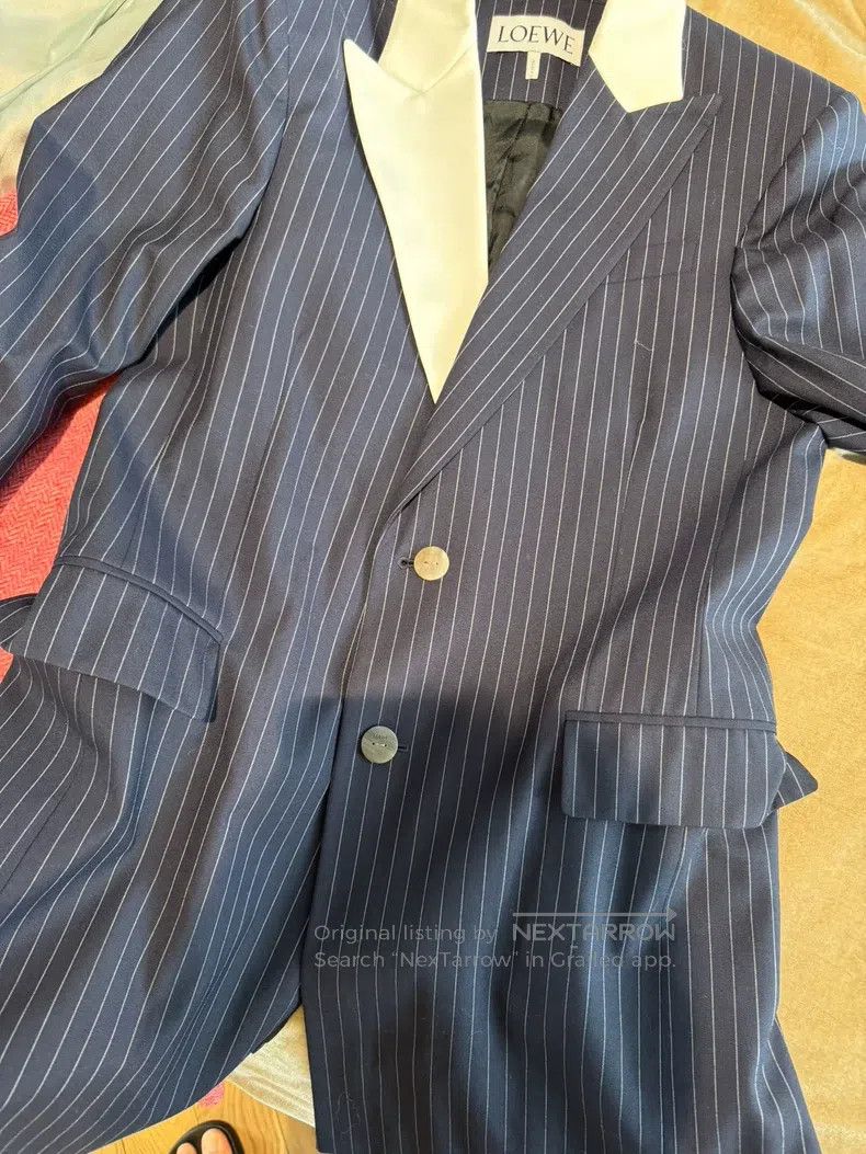 Loewe Loewe Men's Striped Suit Size 46L - 2 Thumbnail