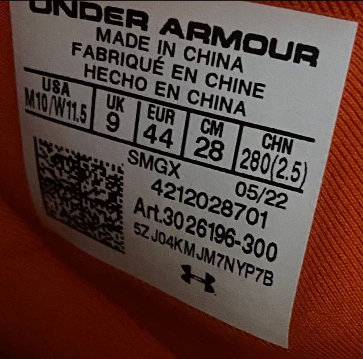 Nike × Under Armour × Vintage Authentic Under Armour Curry 1 Retro Sour Patch Men Size 10 Size US 10 / EU 43 - 12 Thumbnail