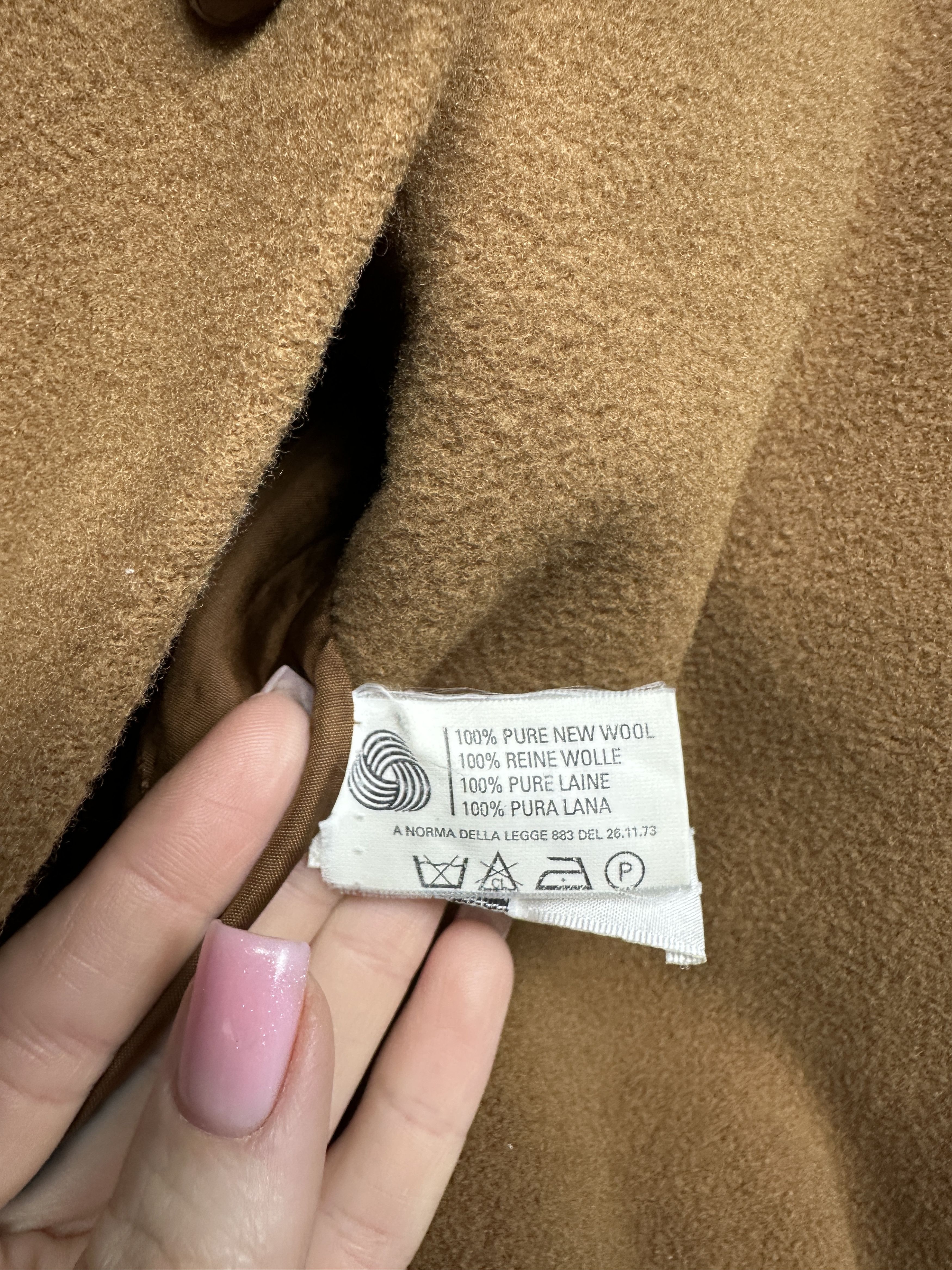DAKS DAKS Vintage Womens Wool Coat Jacket Size L / US 10 / IT 46 - 8 Thumbnail