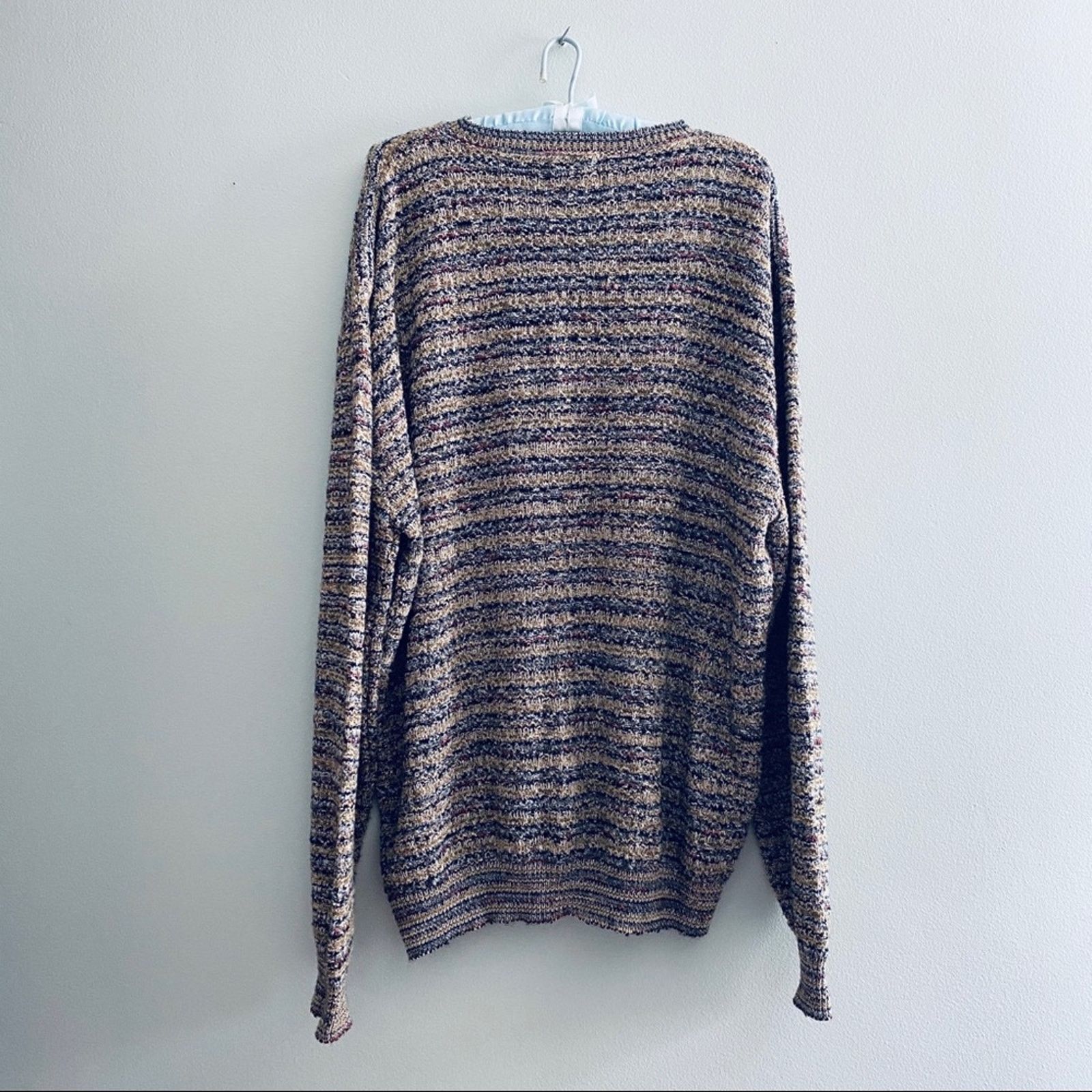 Vintage Vintage Wills & Co. v neck sweater Size US L / EU 52-54 / 3 - 3 Thumbnail