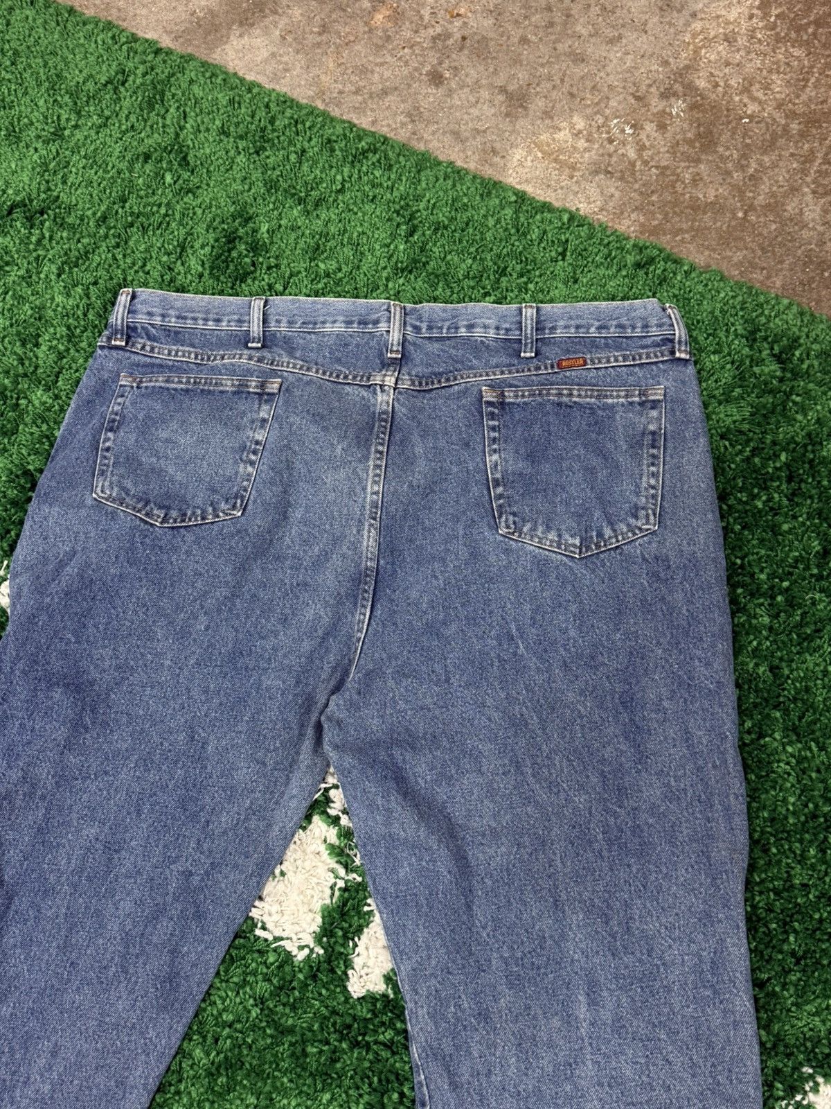 Rustler Vintage Rustler 5 Pocket Heavy Denim Jeans Sz. 48 x 30 Size US 44 / EU 60 - 5 Thumbnail