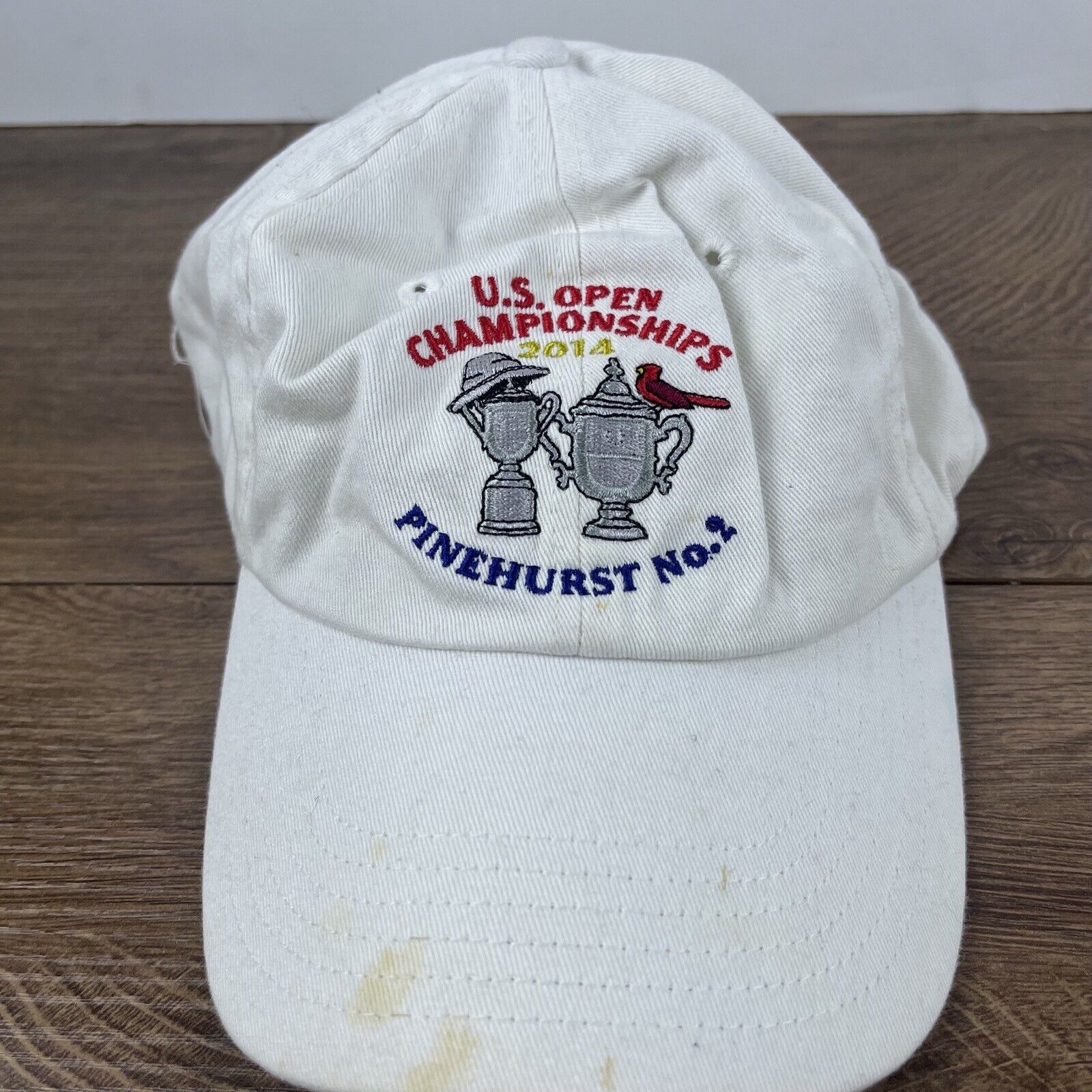 Other 2014 US Open Championships Hat White Hat Adjustable PGA Pine Size ONE SIZE - 5 Thumbnail