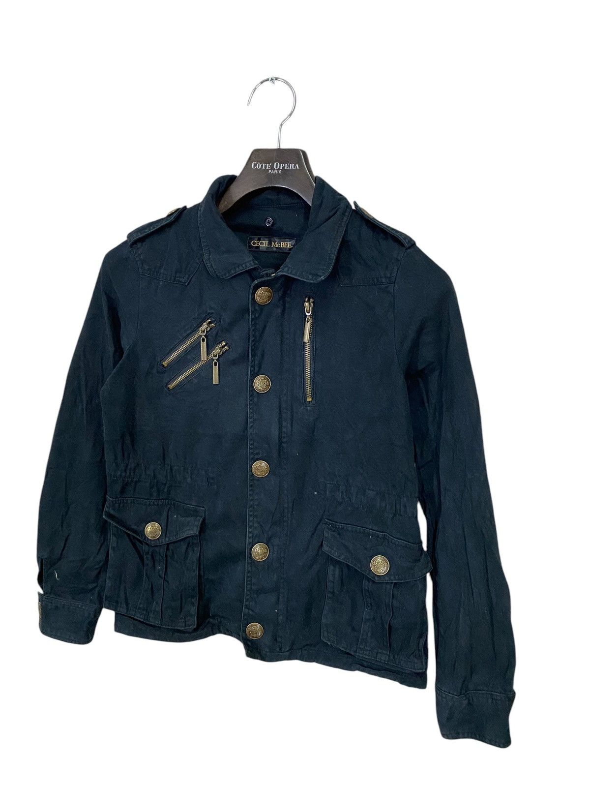 Designer × Japanese Brand × Seditionaries Cecil mc bee steampunk jacket multizip lgb design Size M / US 6-8 / IT 42-44 - 2 Thumbnail
