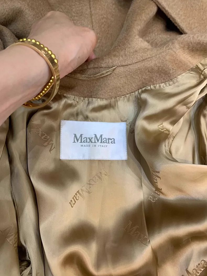 Max Mara Max Mara Coat Rialto, classic camel Size S / US 4 / IT 40 - 2 Thumbnail
