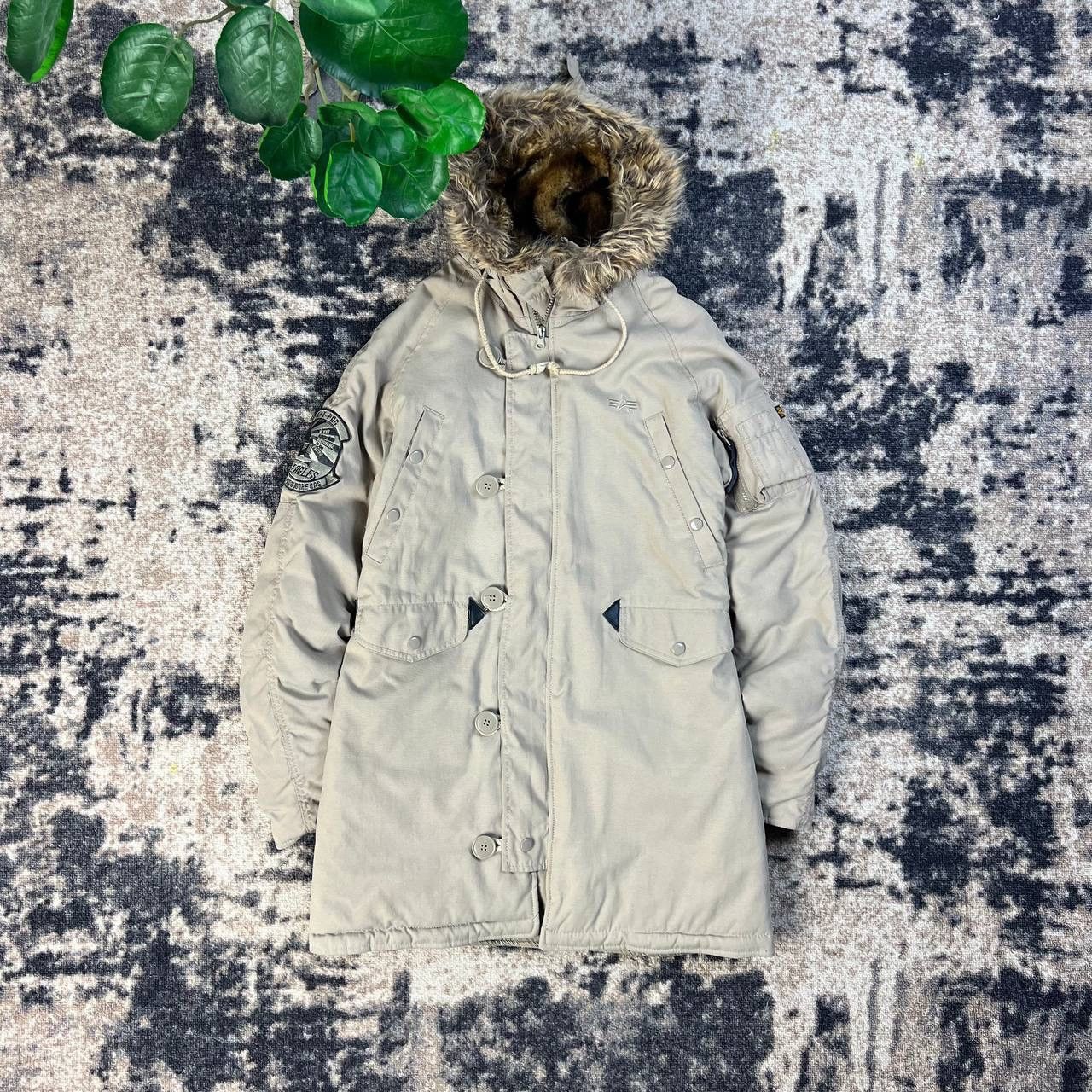 Alpha Industries Alpha Industries Mini Logo Vintage Fur Parka Jacket Size US S / EU 44-46 / 1 - 1 Thumbnail
