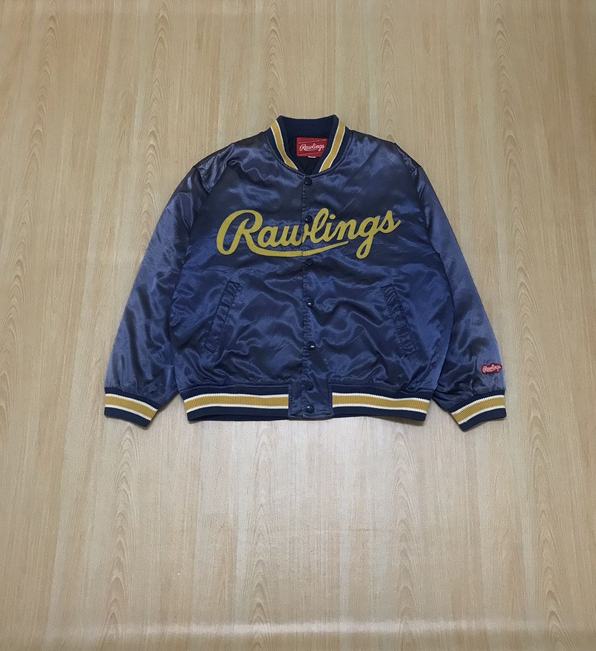 Vintage Vintage Baseball Rawlings St. Louis USA Varsity Jacket Size US L / EU 52-54 / 3 - 1 Thumbnail