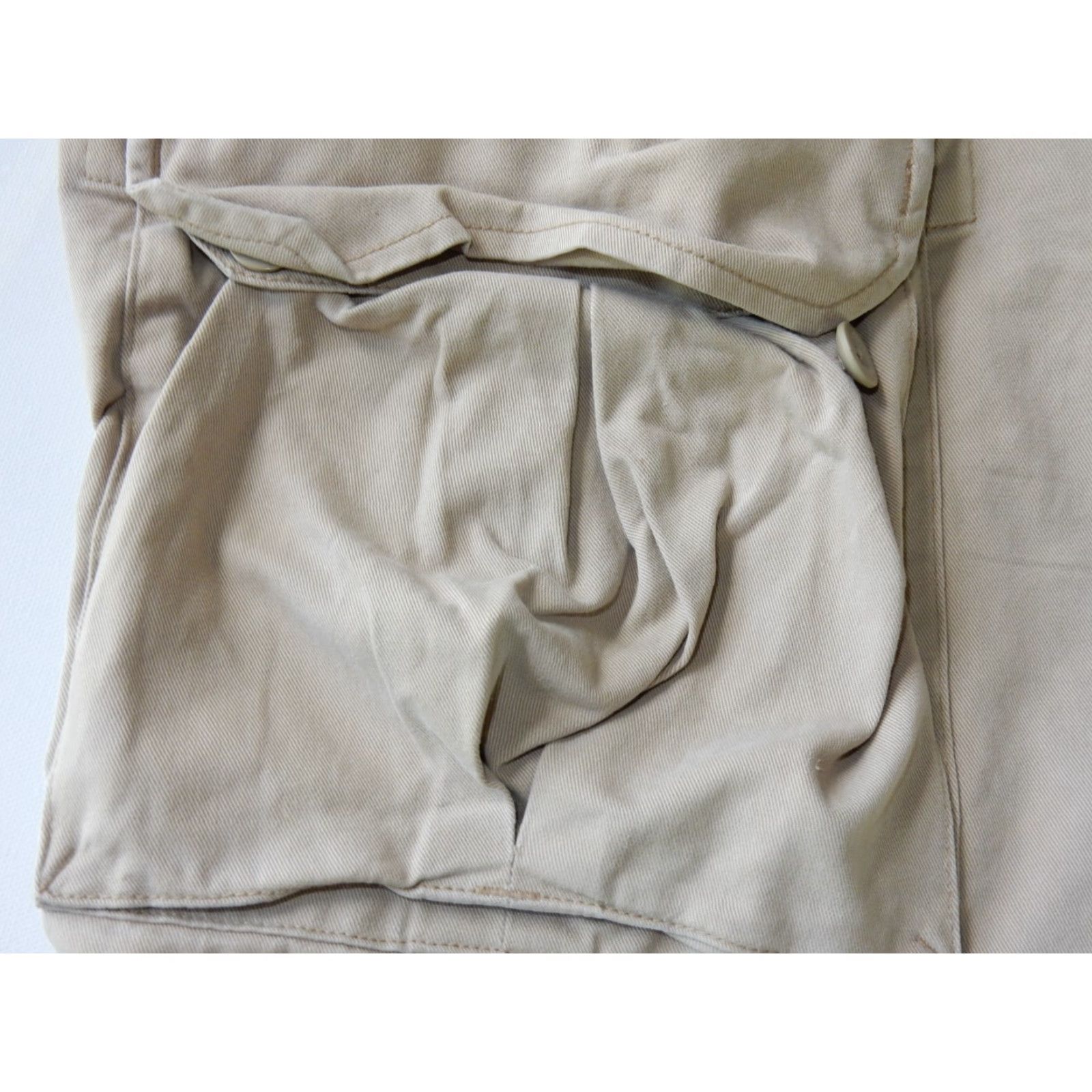 Polo Ralph Lauren VINTAGE Polo Ralph Lauren Cargo Shorts Men Size 40 Beige Cotton Casual Men Size US L / EU 52-54 / 3 - 5 Thumbnail