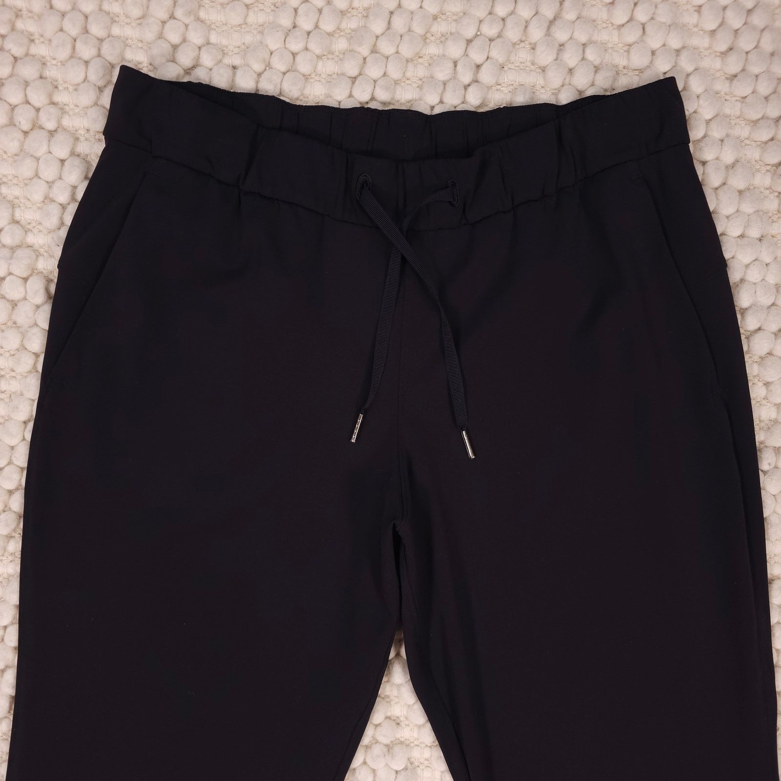 Lululemon Lululemon On the Fly 7/8 Pant Black Sz 10 Size 32" / US 10 / IT 46 - 2 Thumbnail