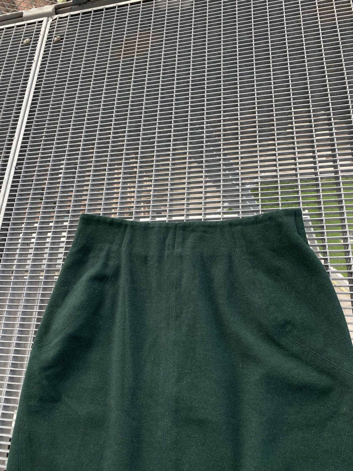 Jil Sander Vintage Jil Sander + Wool Skirt Size 30" / US 8 / IT 44 - 2 Thumbnail