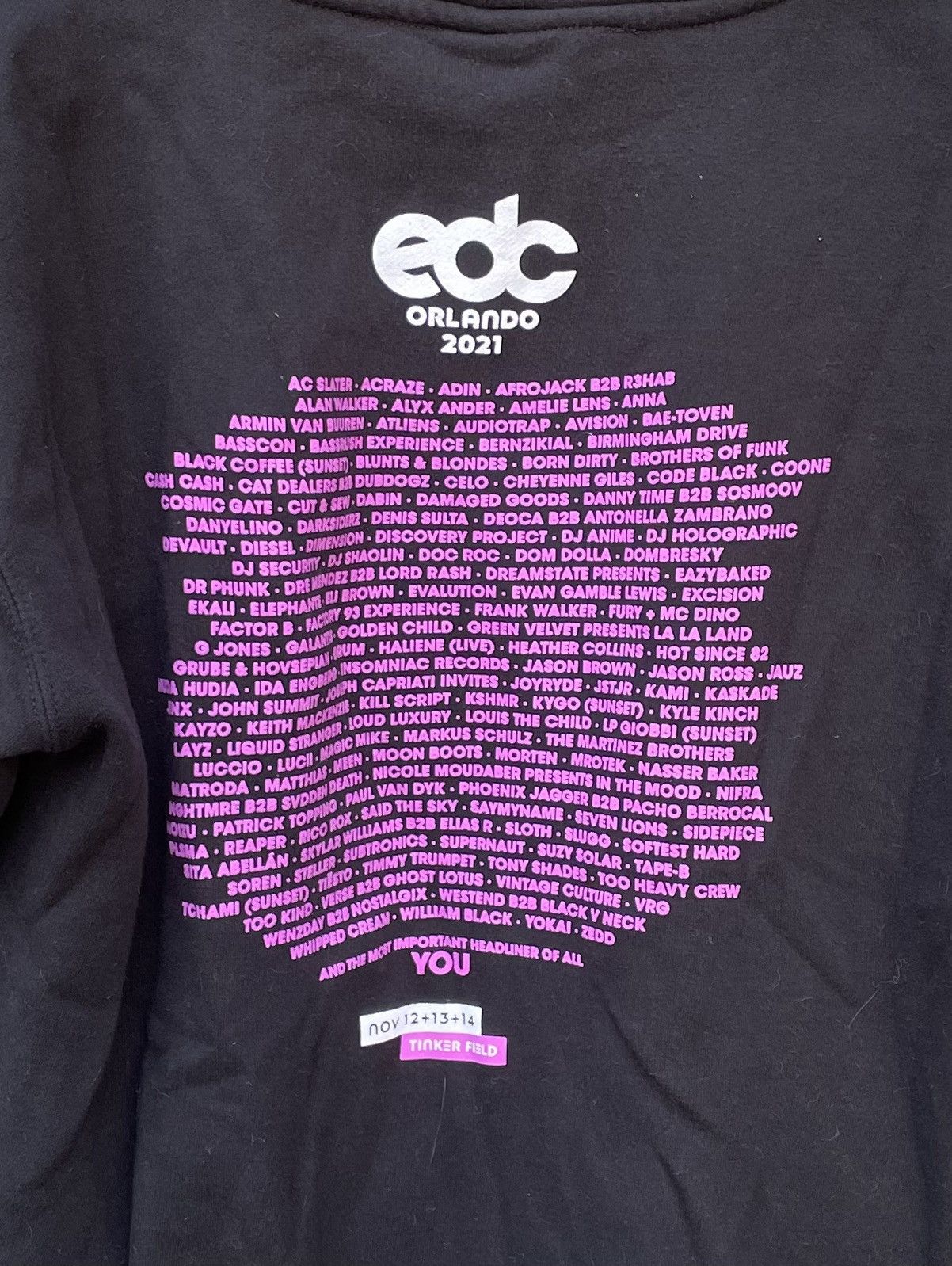 Other 2021 Insomniac EDC Orlando 25 Year Celebration Hoodie Size US L / EU 52-54 / 3 - 6 Thumbnail