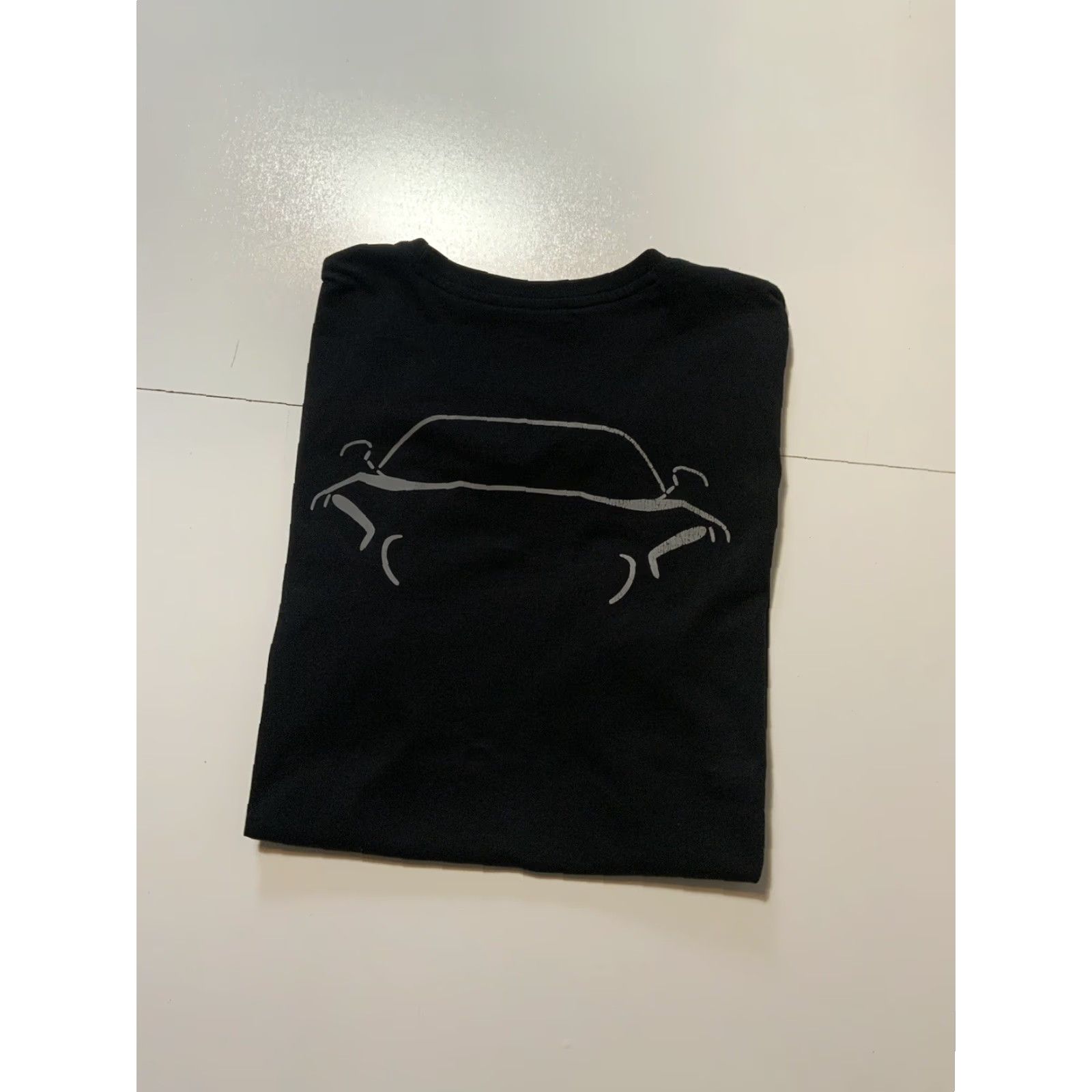 Mercedes-Benz Mercedes Benz AMG Reflective Racing Motorsport F1 Black S/S Crewneck T-Shirt XXL Mens Size US XXL / EU 58 / 5 - 2 Thumbnail