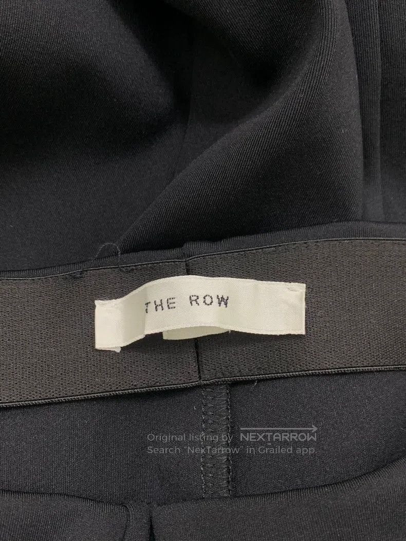 The Row The row size s Black stretch split pants Size 23" - 4 Thumbnail