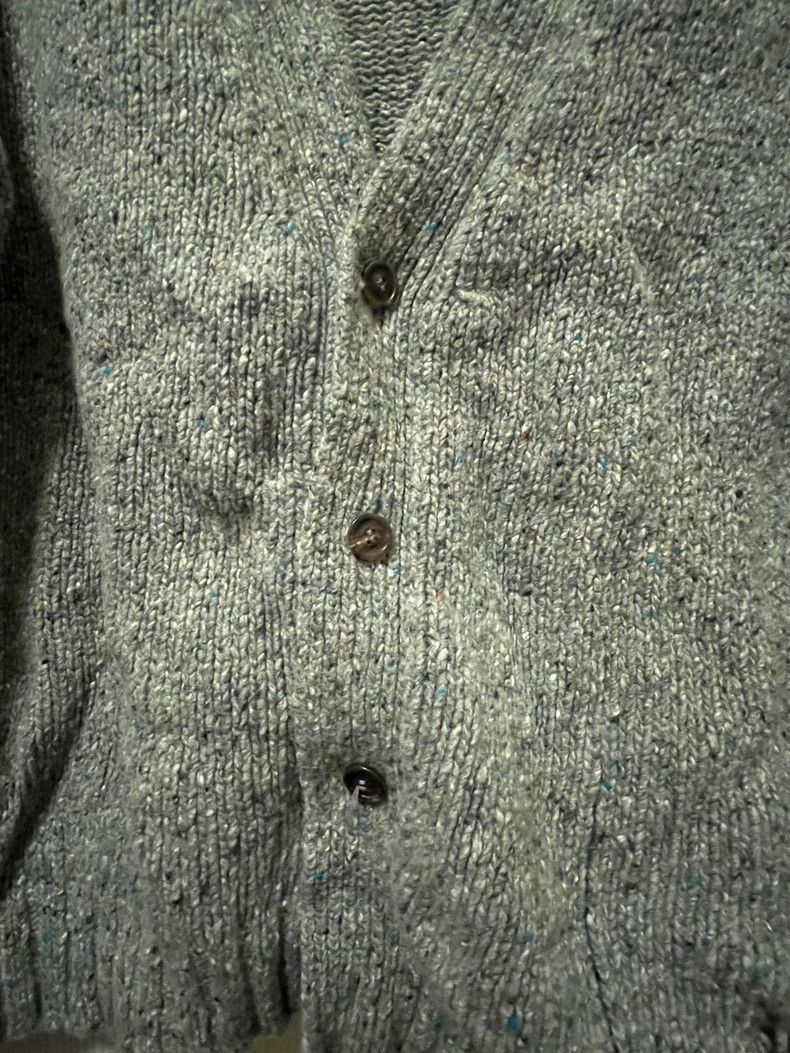 Maison Margiela Maison Margiela Oat-colored coarse knit-destroying cardigan Size US L / EU 52-54 / 3 - 4 Thumbnail