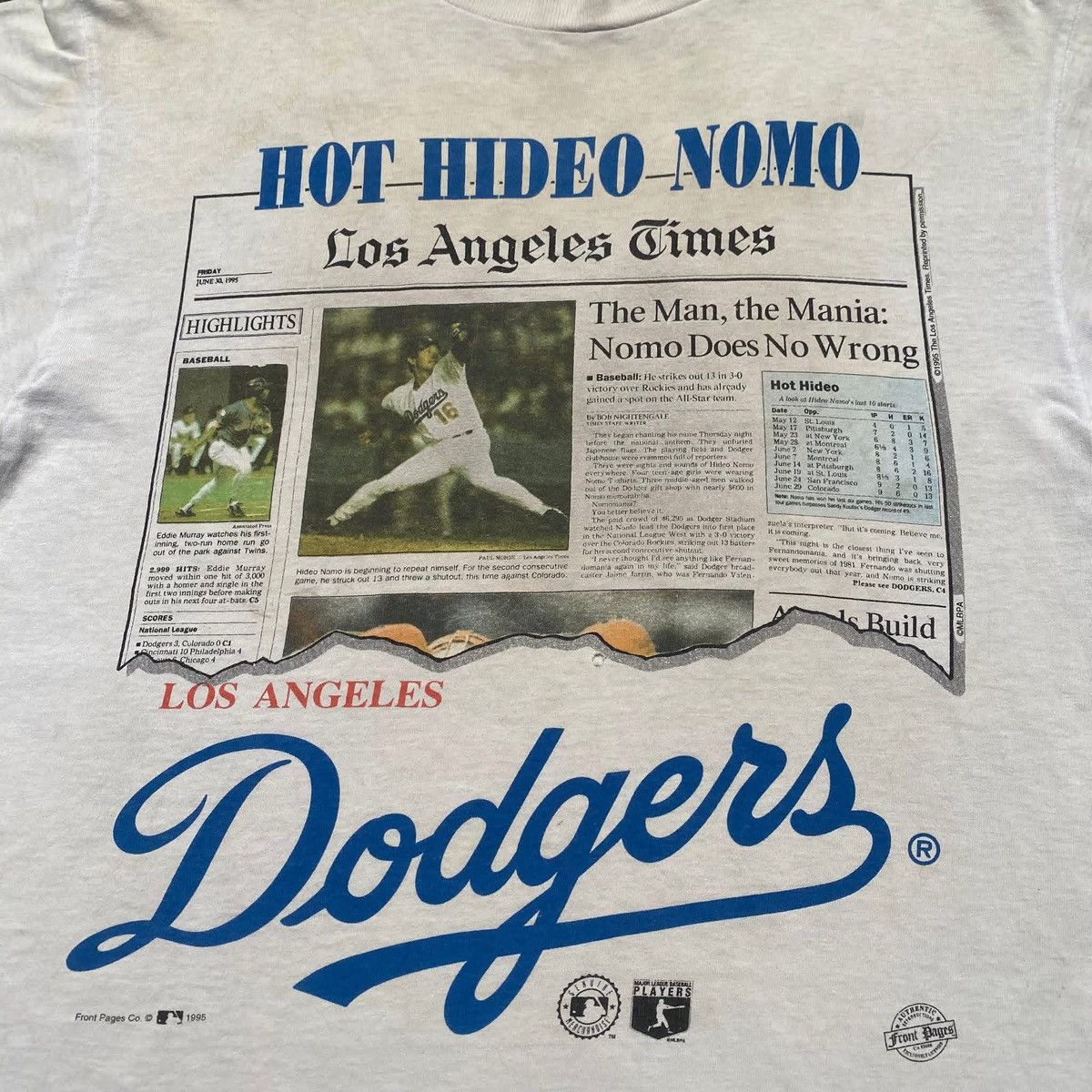 MLB RARE ‼️ Hideo Nomo Size US M / EU 48-50 / 2 - 2 Thumbnail