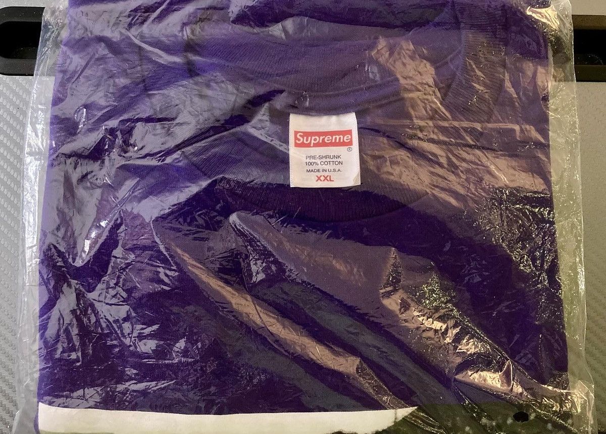 Supreme Maradona Tee Purple