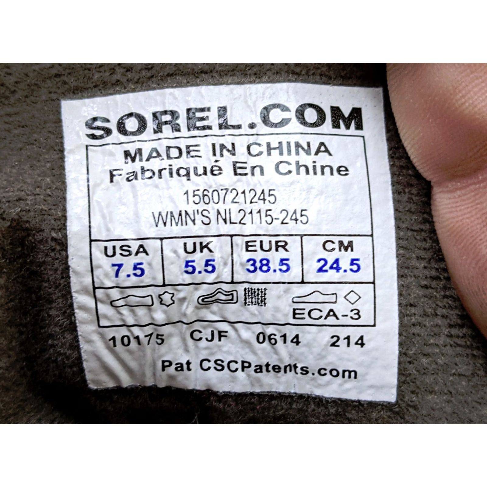 SOREL Sorel Toronto Boots Womens 7.5 38.5 Gray Suede Lace Up Wedge Ankle Booties Shoe Size 7.5 Womens Gray Suede Leather Upper Bootie Shoes Collection 90s? Size US 8 / IT 38 - 4 Thumbnail