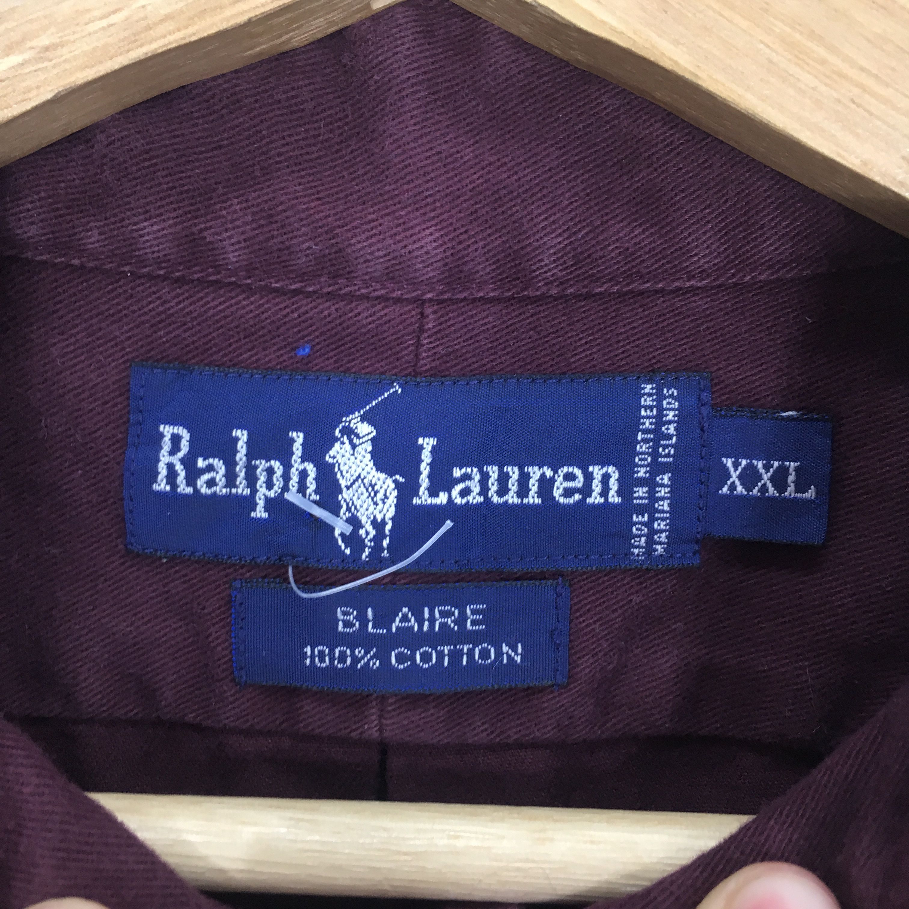 Polo Ralph Lauren purple polo ralph lauren - 881 Size US XXL / EU 58 / 5 - 10 Thumbnail