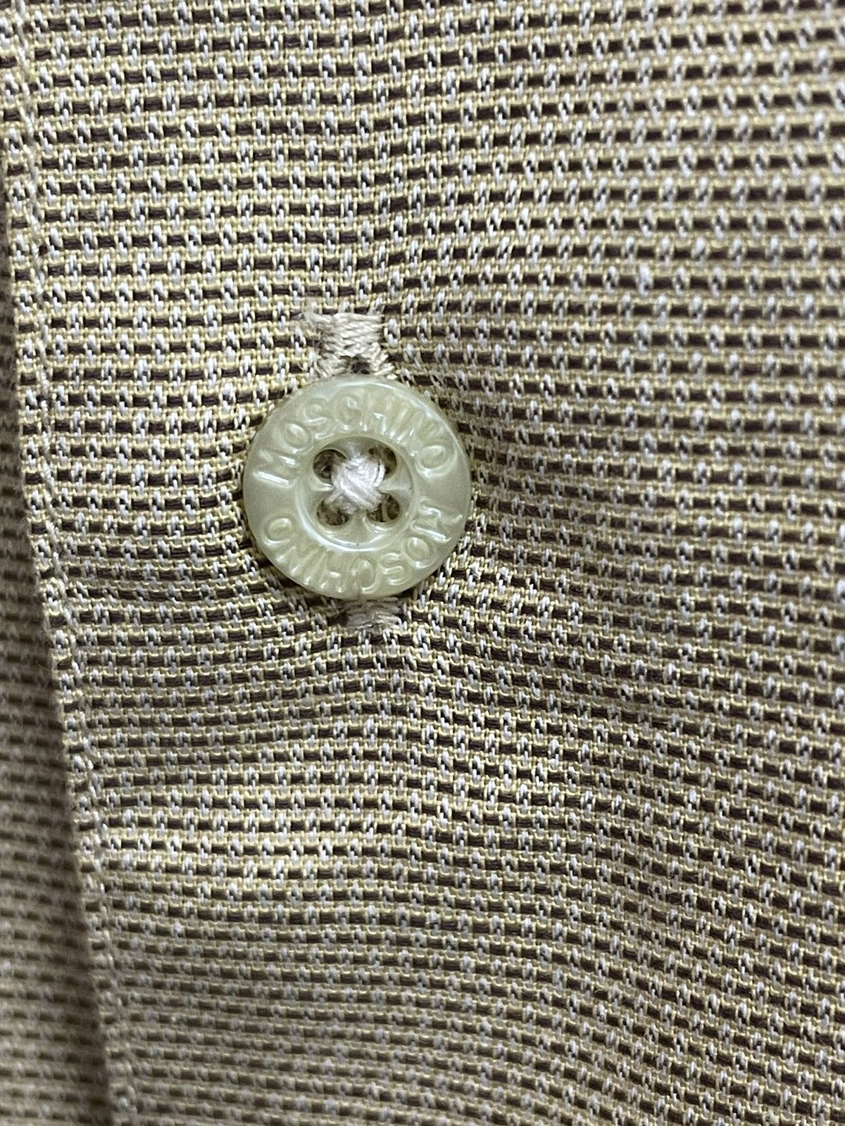 Moschino Vintage Moschino Long Sleeve Buttons Ups Shirt Size US L / EU 52-54 / 3 - 4 Thumbnail