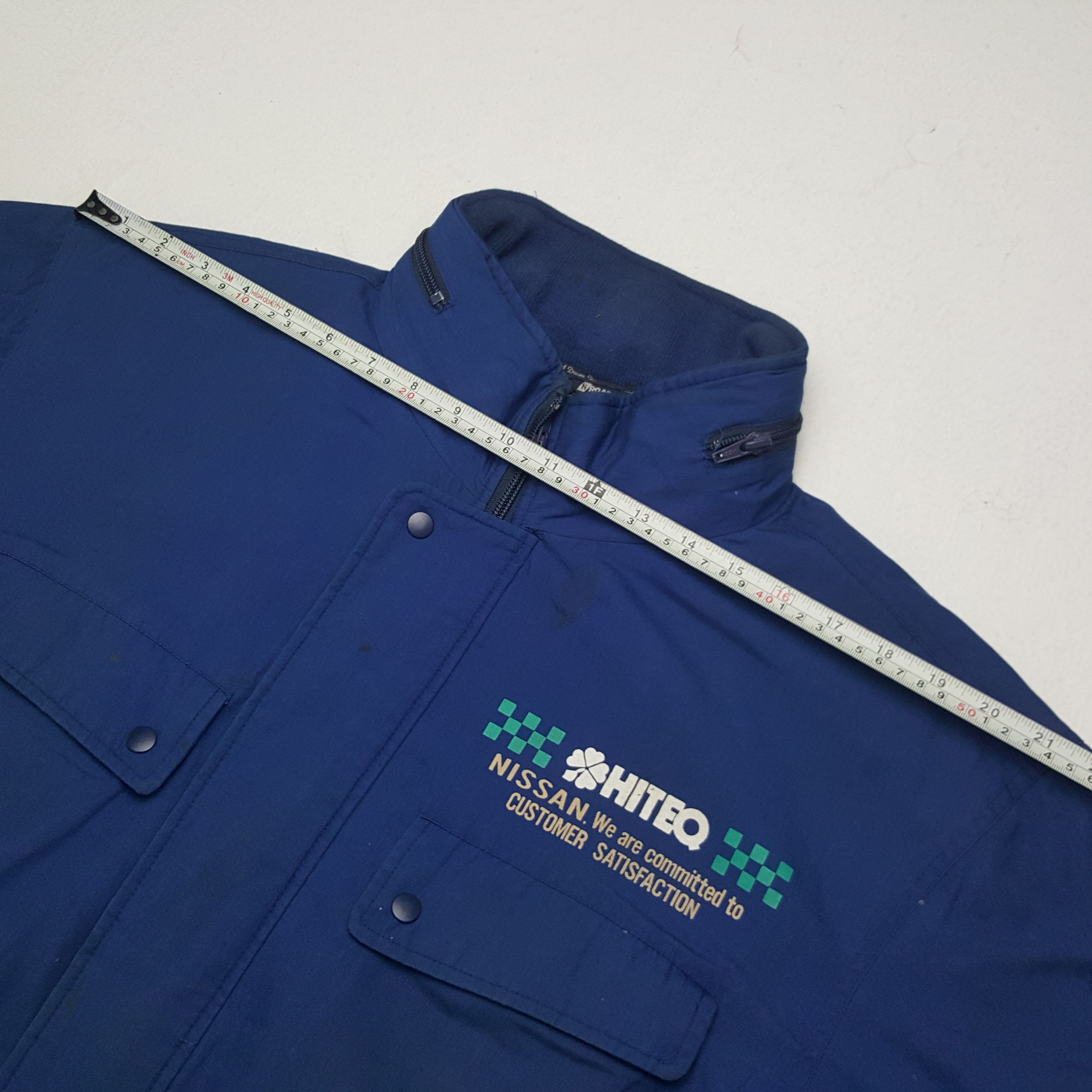 Japanese Brand × Vintage Vintage Nissan Big Design Zipper Windbreaker Jacket Size US XL / EU 56 / 4 - 6 Thumbnail