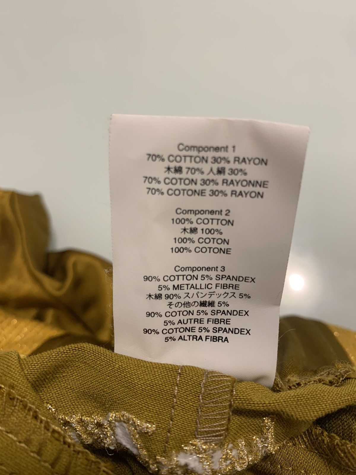 Just Don Just Don golden shorts Size US 33 - 6 Thumbnail