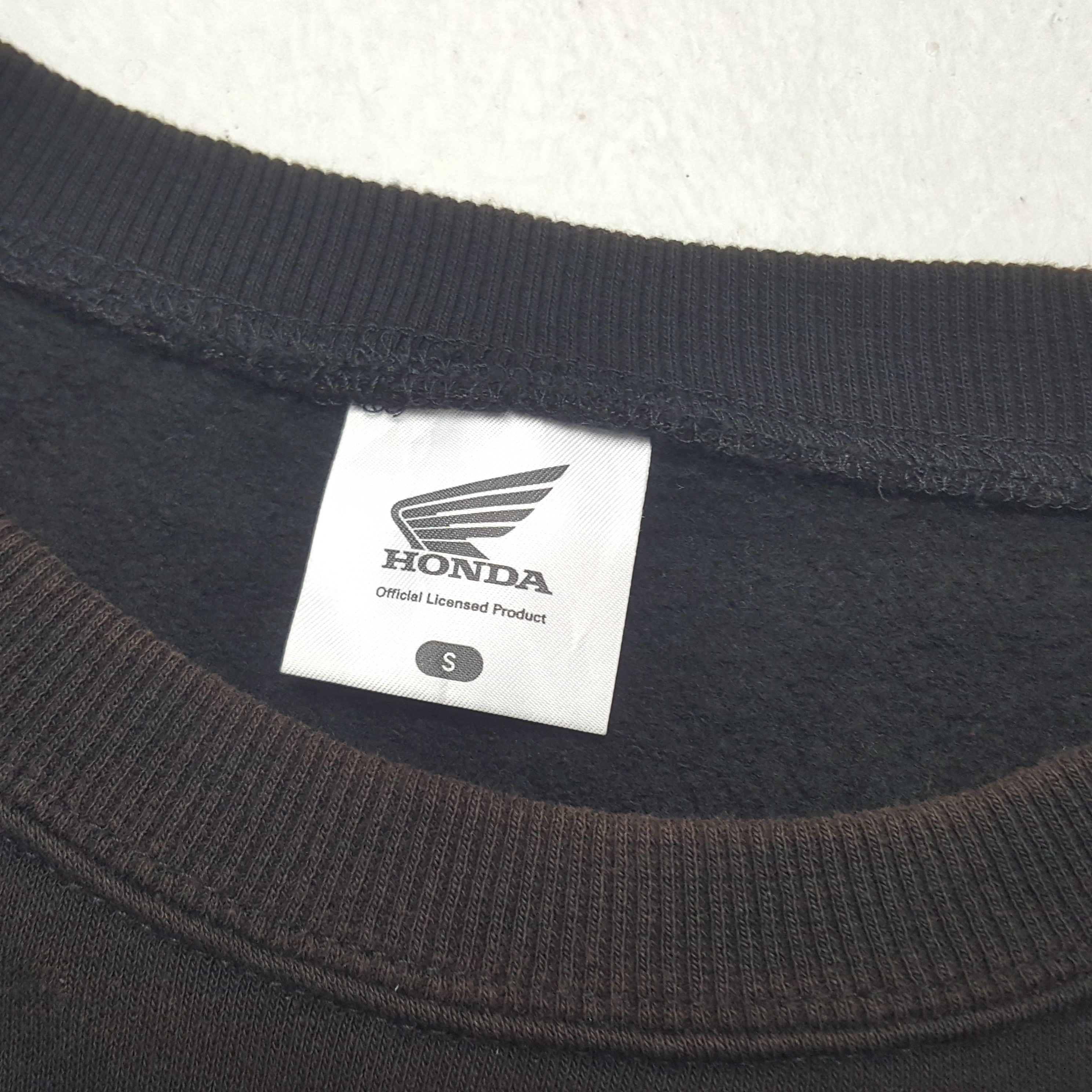 GU × Japanese Brand Vintage GU X HONDA Japanese Brand Motorsports Sweatshirt Size US S / EU 44-46 / 1 - 4 Thumbnail
