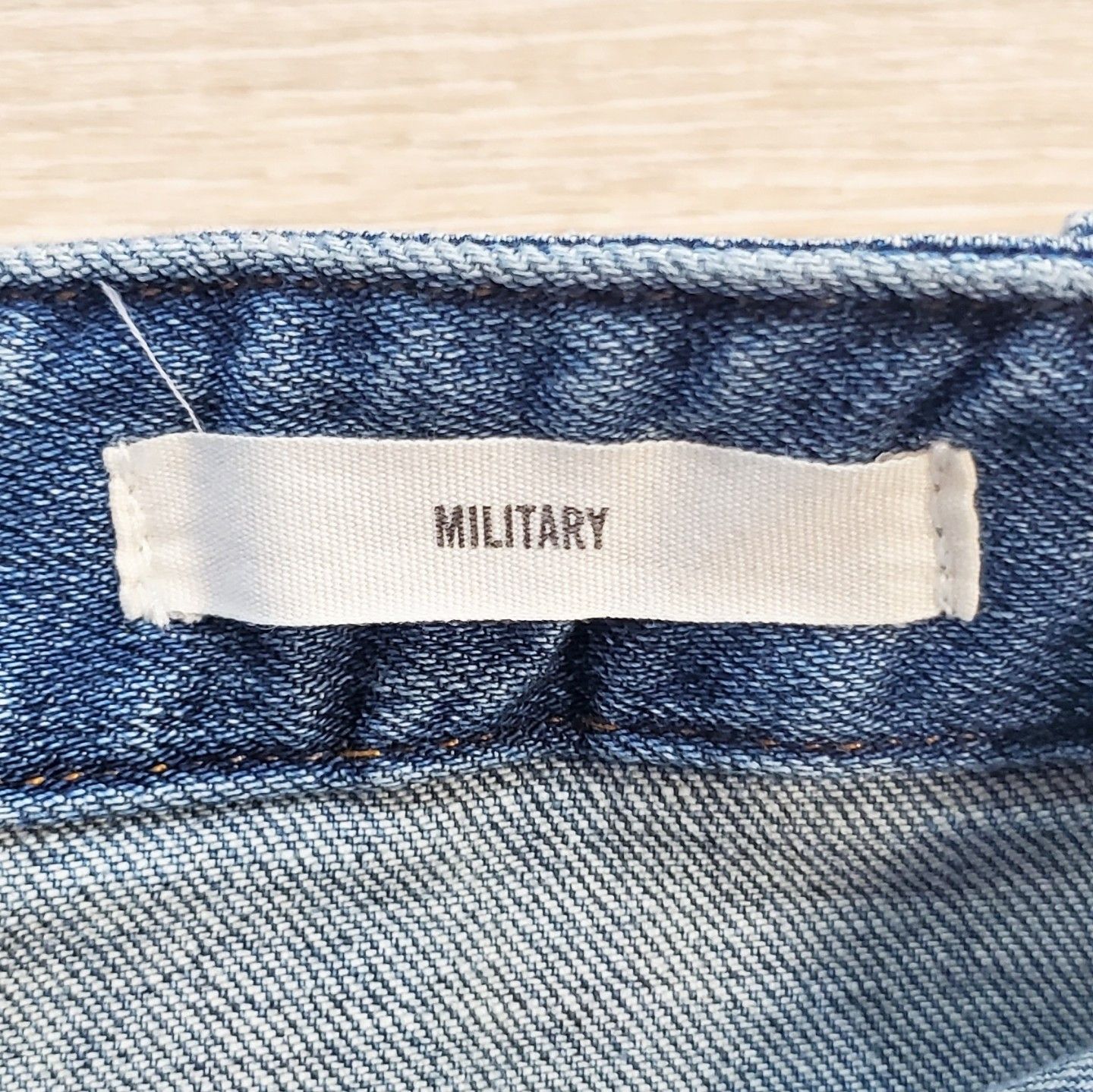 Designer × Nili Lotan Nili Lotan Cropped French Military Jeans Pant Joggers Duane Size 24" / US 00 / IT 34 - 8 Thumbnail