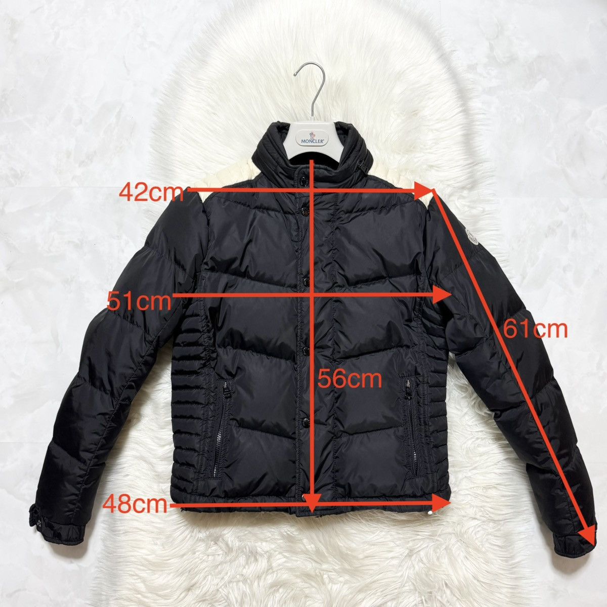 Moncler good condition Moncler AUSTIN biker down jacket 1 black Size US S / EU 44-46 / 1 - 6 Thumbnail