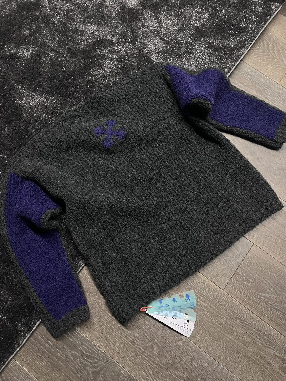 Off-White Off-white ,,chunky funky’’ knit Size US XL / EU 56 / 4 - 1 Thumbnail