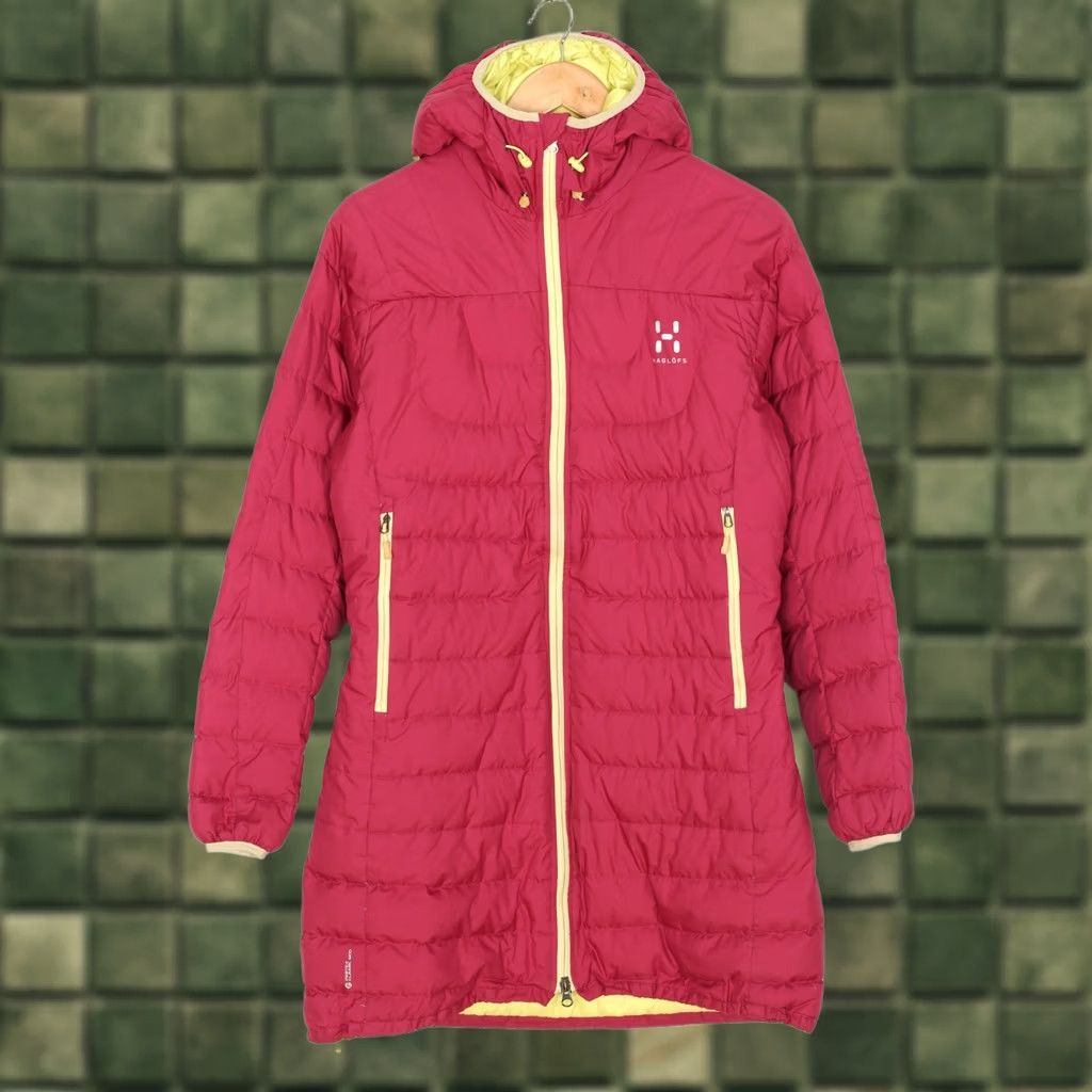 Vintage Haglöfs BIVVY Hooded Down Puffer Jacket Women M PERTEX CLASSIC ECO MJ5991 Pink Size M / US 6-8 / IT 42-44 - 1 Thumbnail