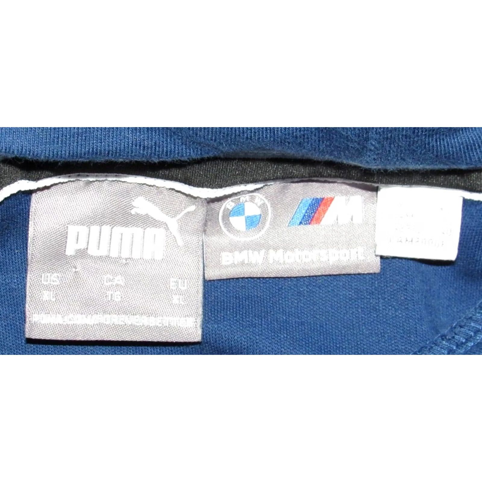 Puma PUMA BMW Motorsport Tracksuit XL Blue Men Cotton Size US 36 / EU 52 - 3 Thumbnail