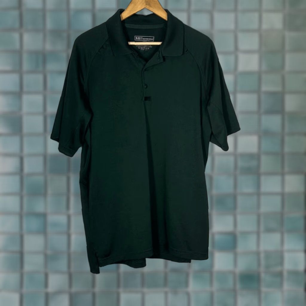 Vintage 511 Tactical Shirt Men Short Sleeve L Gray Snag Free Wrinkle Free Performance Button-Up Shirt Size US L / EU 52-54 / 3 - 1 Thumbnail