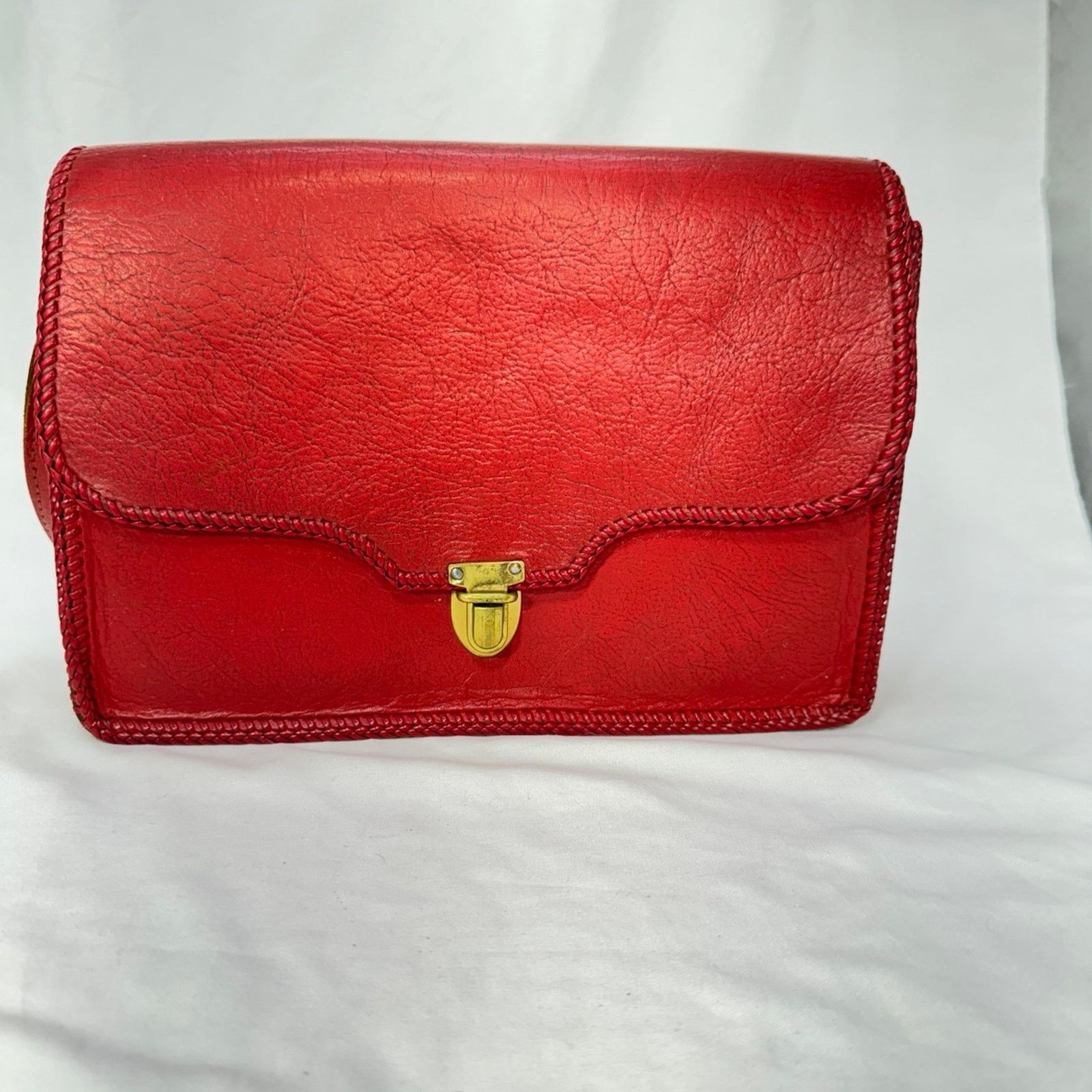 NBDN Nobrandedon VTG leather handbag Size ONE SIZE - 2 Thumbnail