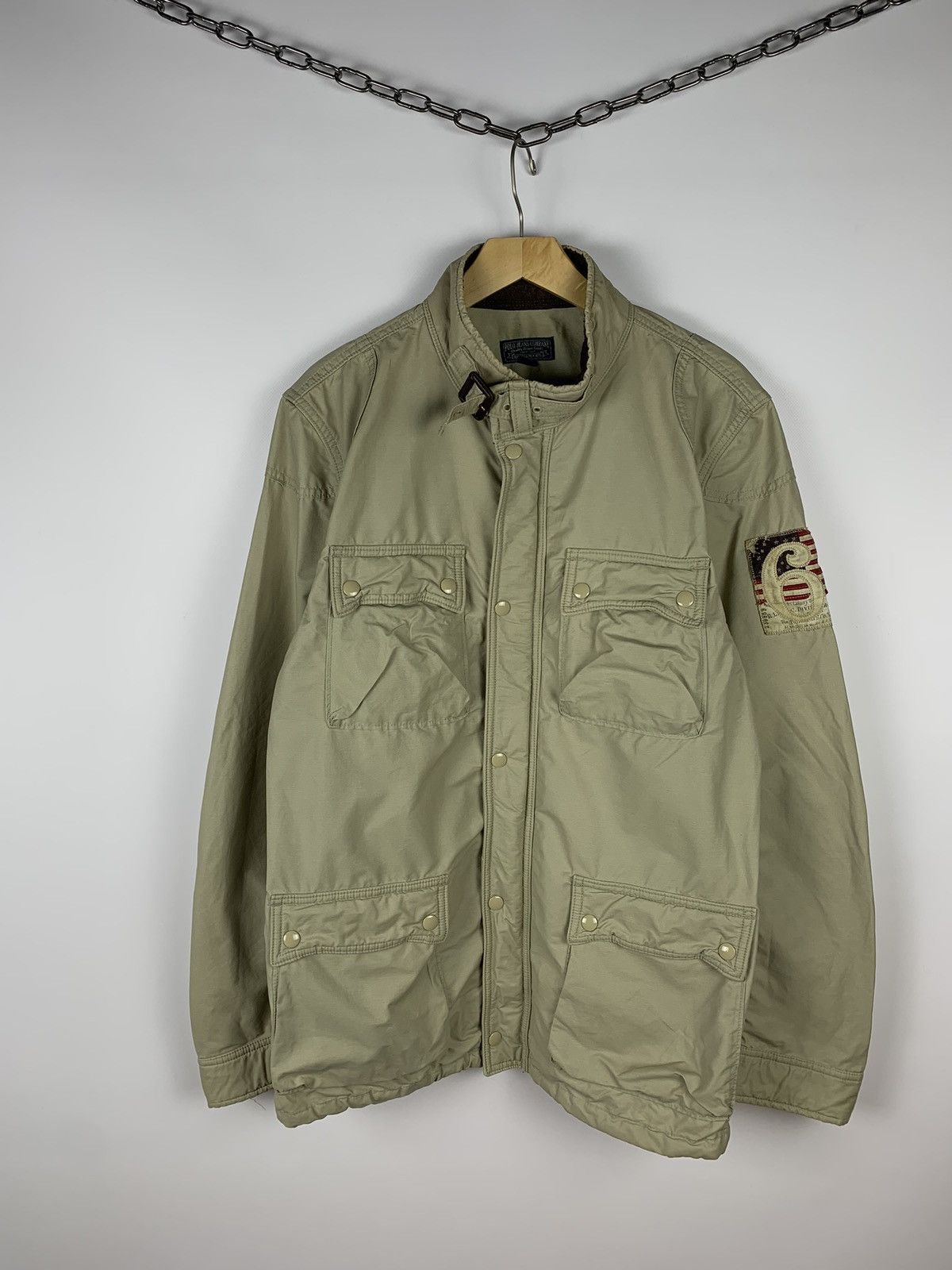 Polo Ralph Lauren Vintage Polo Ralph Lauren 67 Jeans Co. Multi Pocket Jacket Size US L / EU 52-54 / 3 - 1 Thumbnail