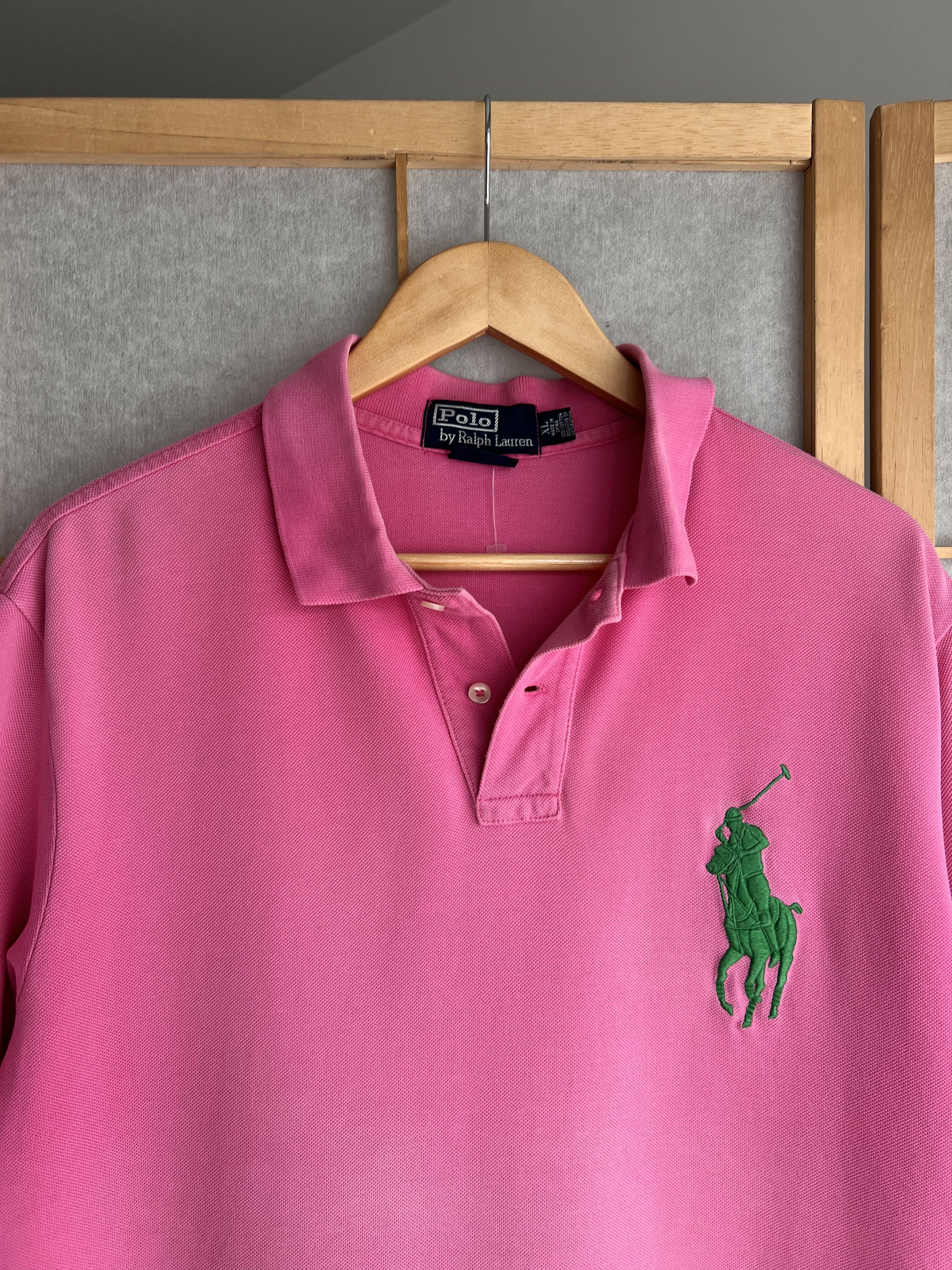 2000s Polo Ralph Lauren Big pony logo Number 3 polo shirt XL