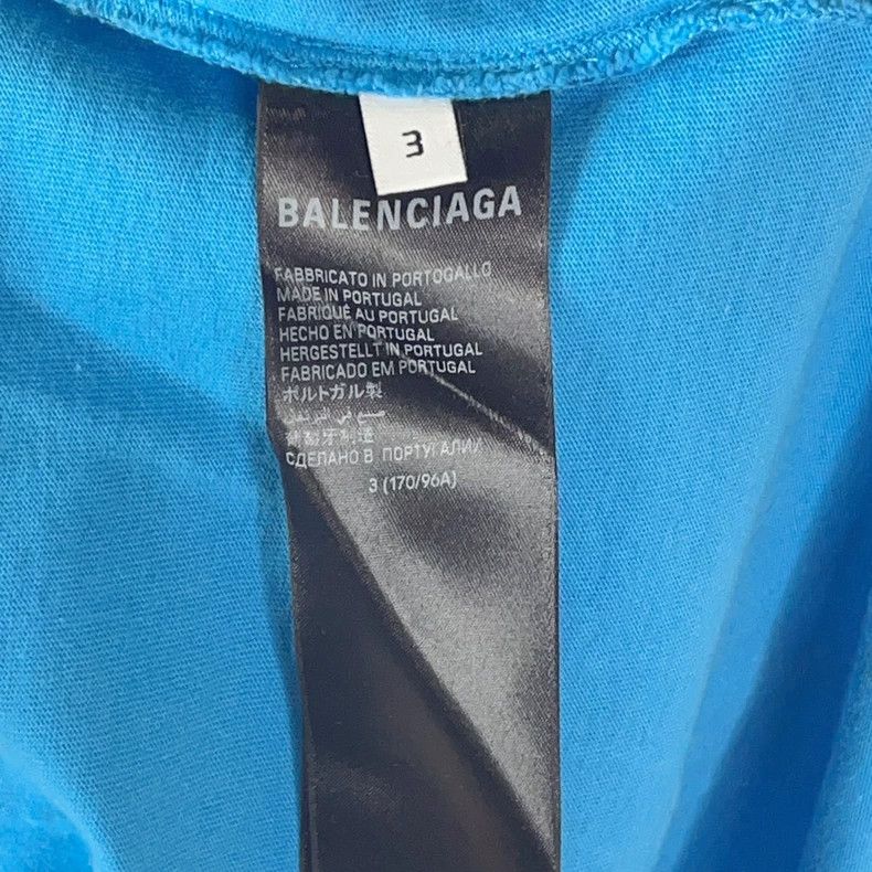 Balenciaga Balenciaga Letter printed T-shirt with round neck and shor Size US L / EU 52-54 / 3 - 7 Thumbnail