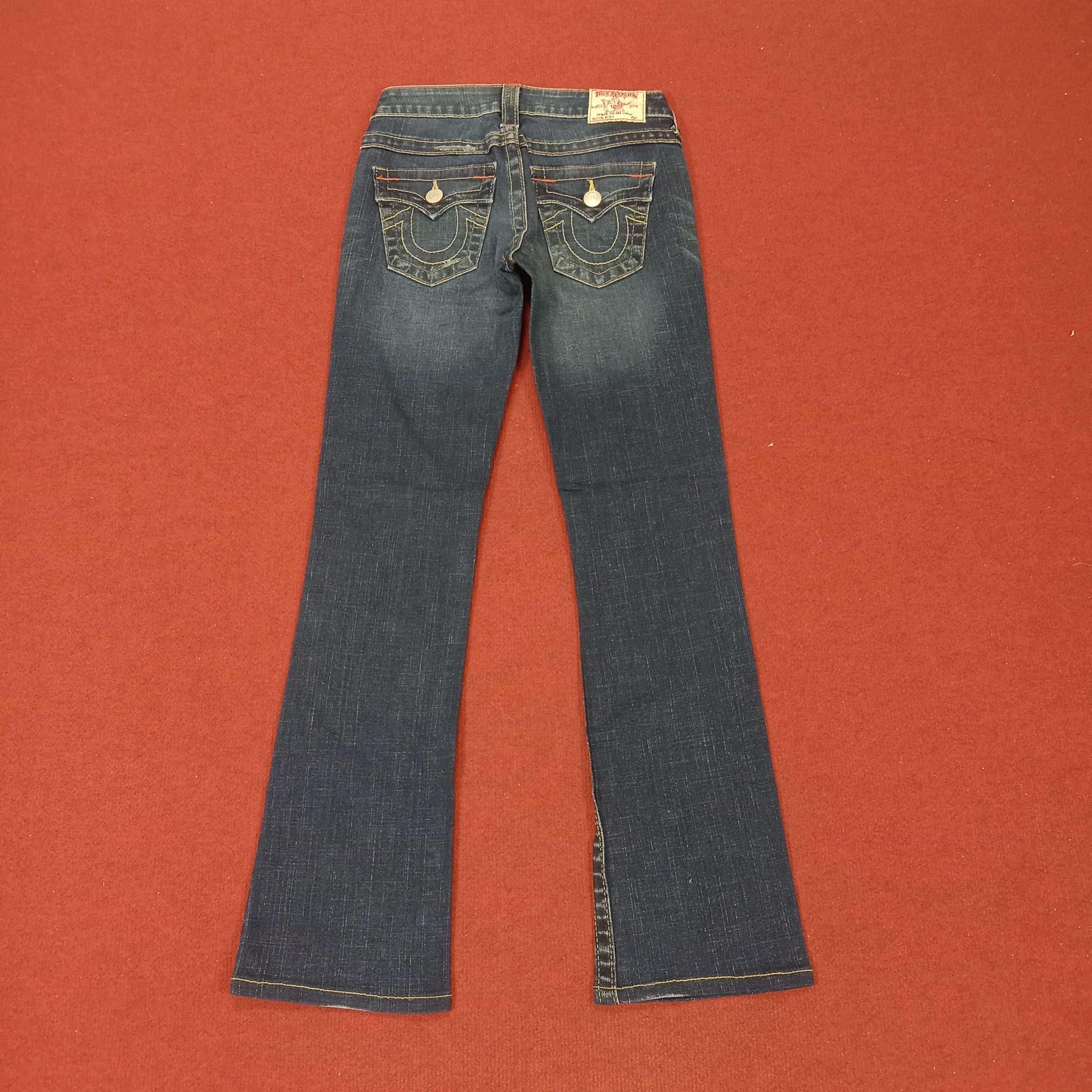 image of True Religion Becky Streetwear Fashion Style Jeans in Blue Jean, Women's (Size 26)