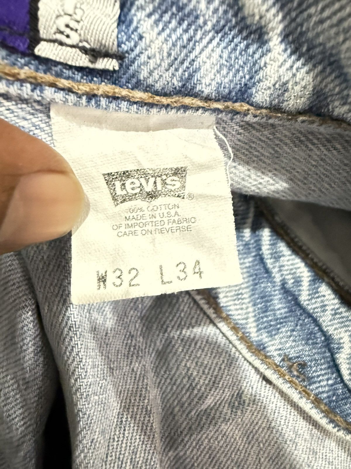 Levi's Vtg 90s Levis Silvertab baggy pants Size US 33 - 4 Thumbnail