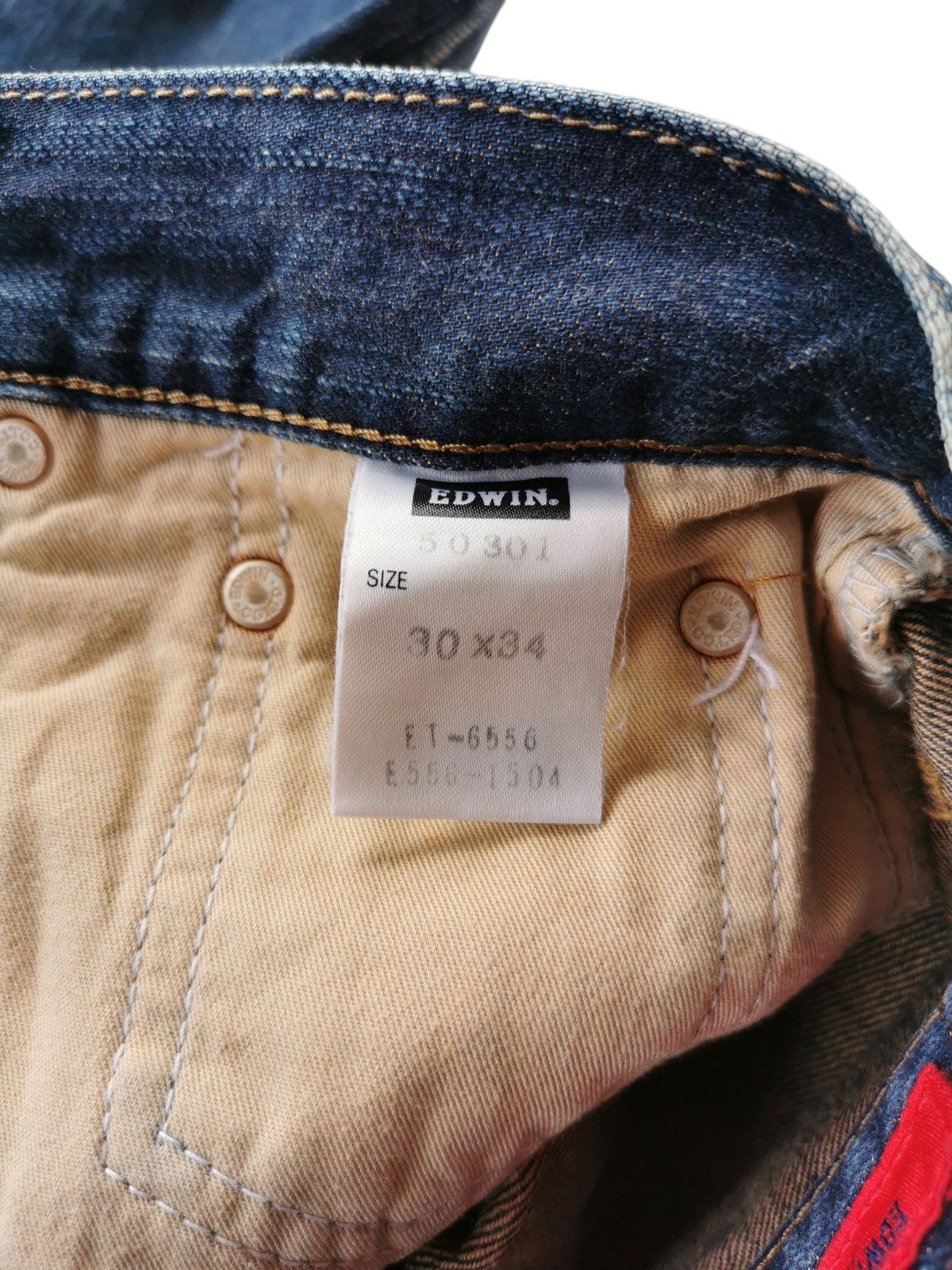 Tornado Mart Edwin 503 Rebel Boot Cut Flare Denim Jeans Size US 30 / EU 46 - 10 Thumbnail