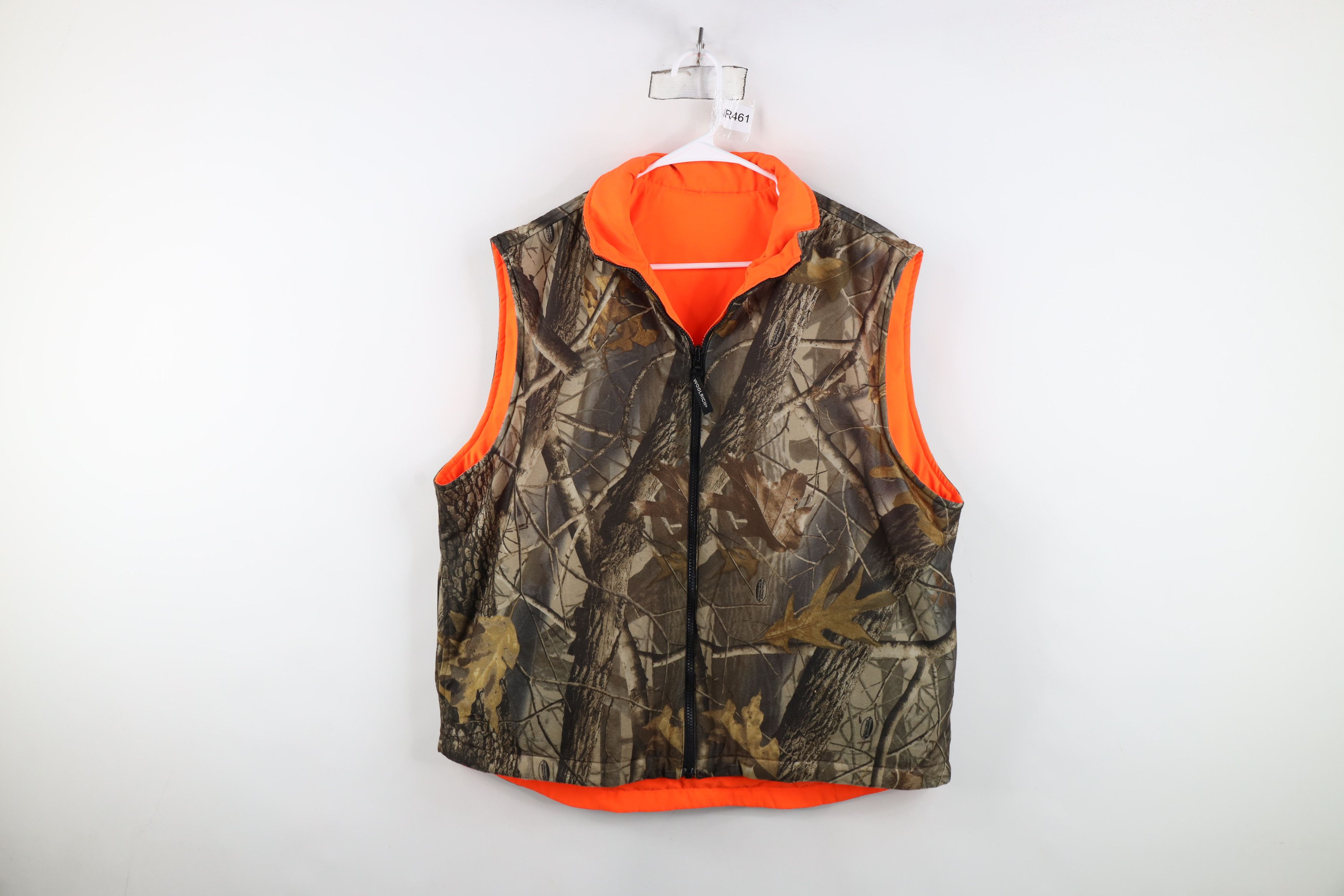 Woolrich Woolen Mills Vintage 90s Woolrich Reversible Camouflage Puffer Vest Size US L / EU 52-54 / 3 - 1 Thumbnail