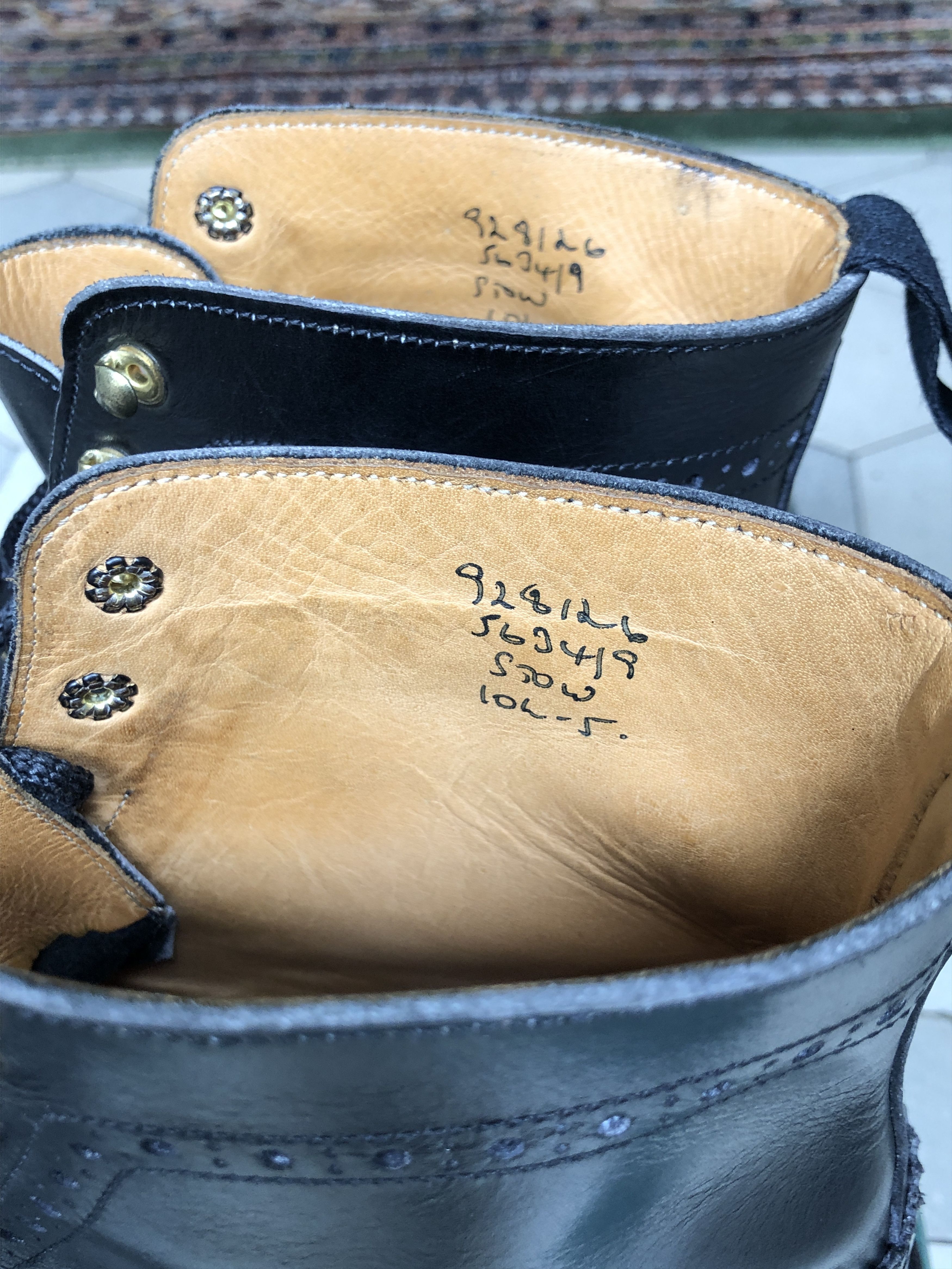 Tricker's Tricker's "Stow" brogue boots customised UK 10.5 Size US 11.5 / EU 44-45 - 13 Thumbnail