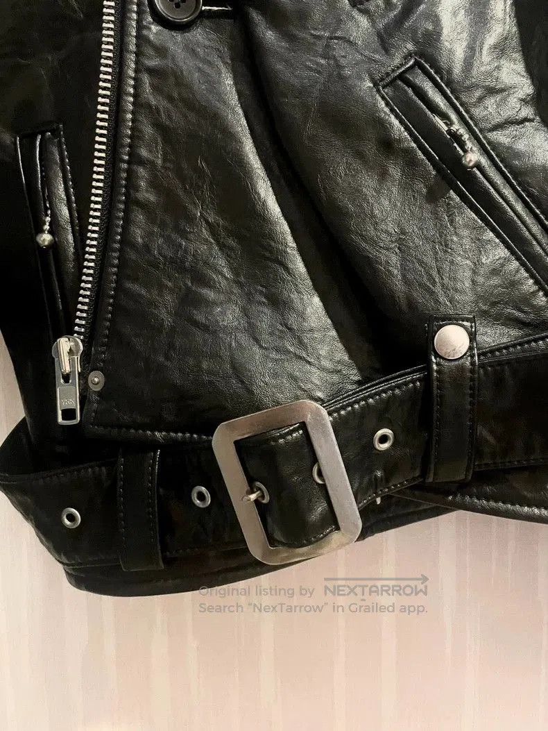 Junya Watanabe junya watanabe black leather biker jacket . Size US M / EU 48-50 / 2 - 5 Thumbnail