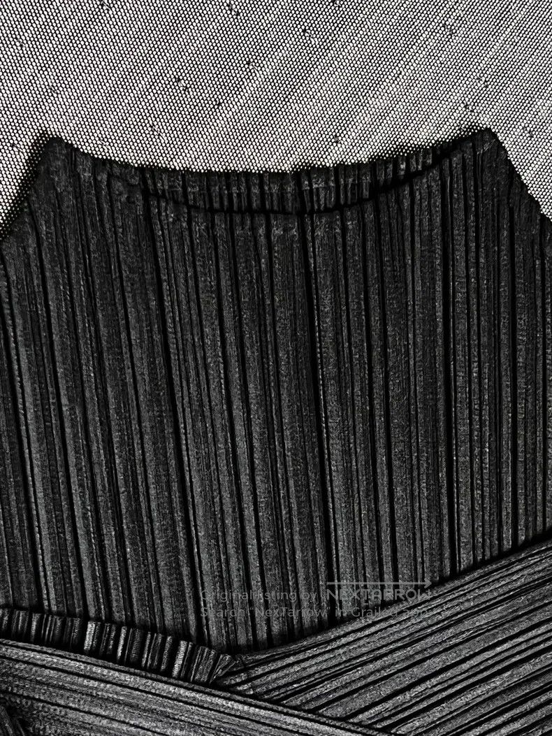 Issey Miyake Issey Miyake Black Pleated Long-sleeve Top Size M / US 6-8 / IT 42-44 - 6 Thumbnail