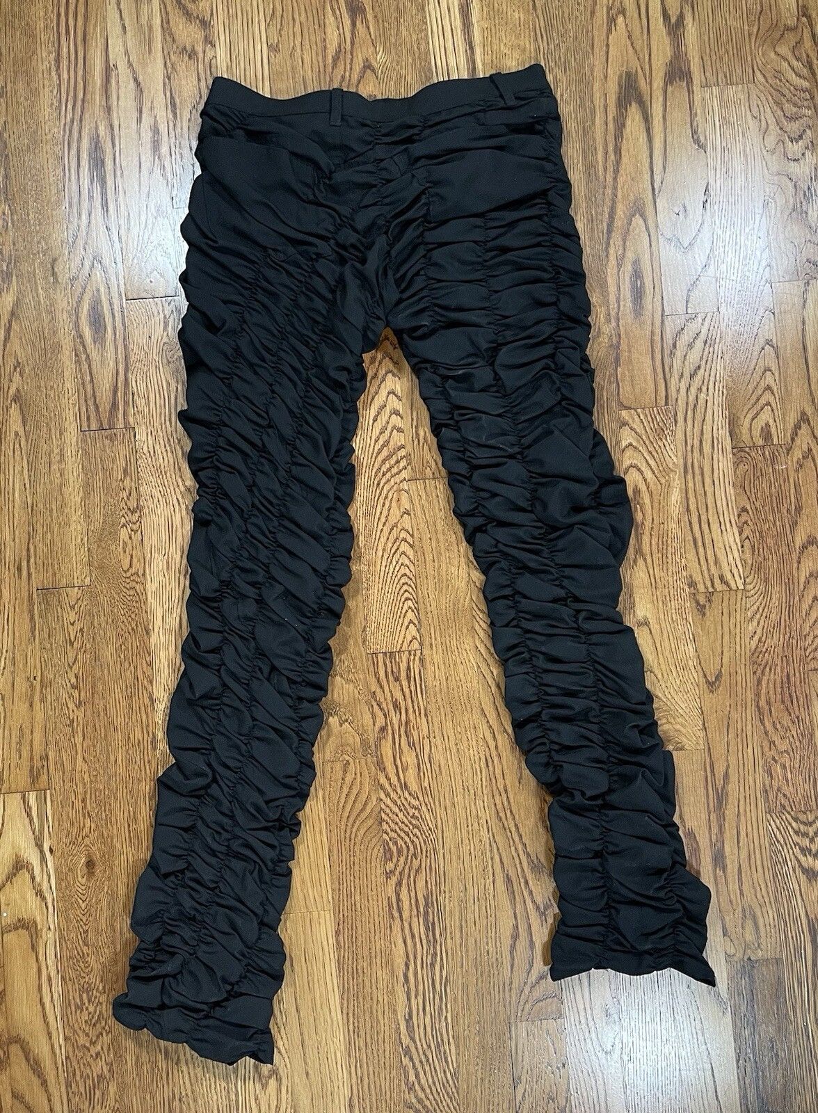 Comme des Garcons COMME des GARCONS CDG Runway Ruffle Pants Black Size XS Size US 28 / EU 44 - 5 Thumbnail