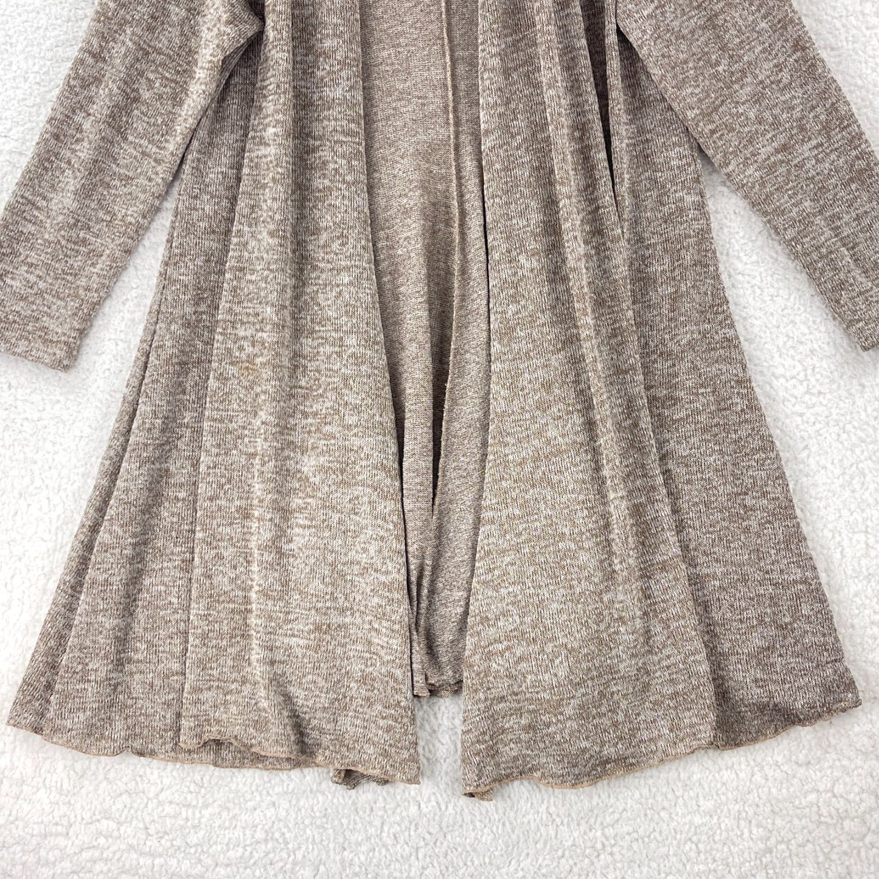 Vintage All Hours Brown Knit Cardigan Womens Medium Long Sleeve Open Front VTG Size Medium Size M / US 6-8 / IT 42-44 - 6 Thumbnail